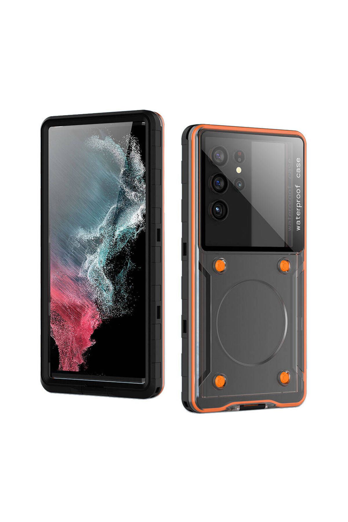 HTstore Anti-Knock Airbag Tasarımlı Universal 6.9’’inç Su Geçirmez Zore Voter Kapak