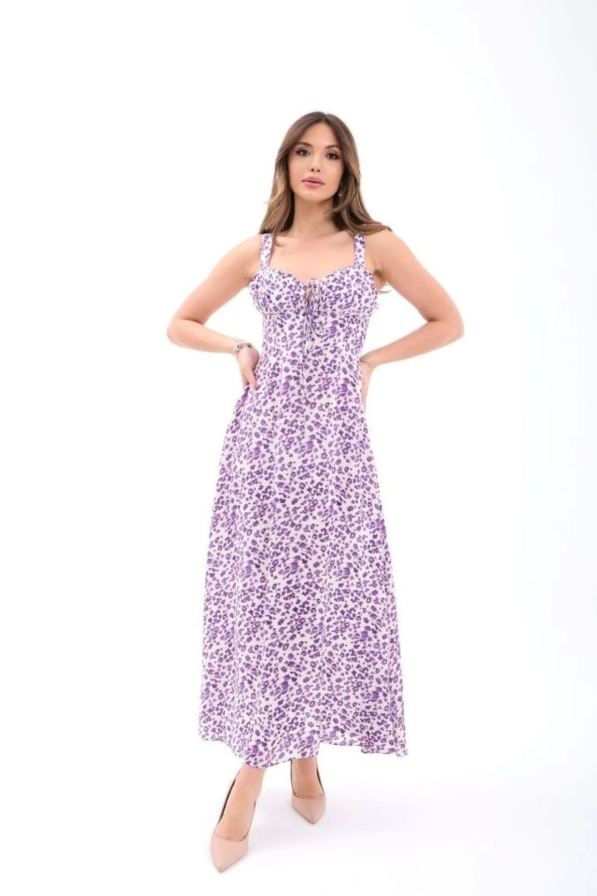 Butik 7091 ELBİSE-HAVANA