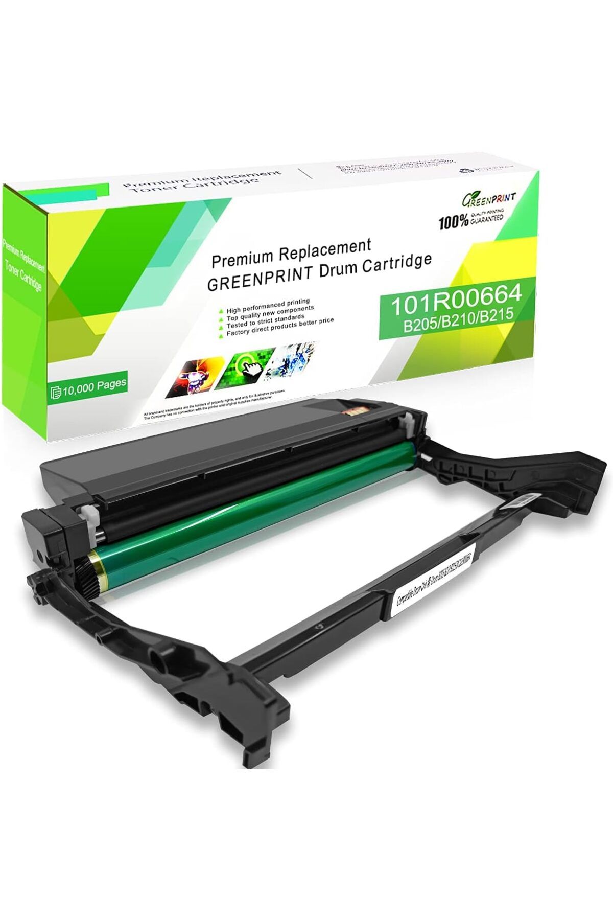 Xerox B205 B210 B215 Drum Cartridge Drum Unit Black 10000 Pages - 101R00664 for Xerox B210 B205 B215