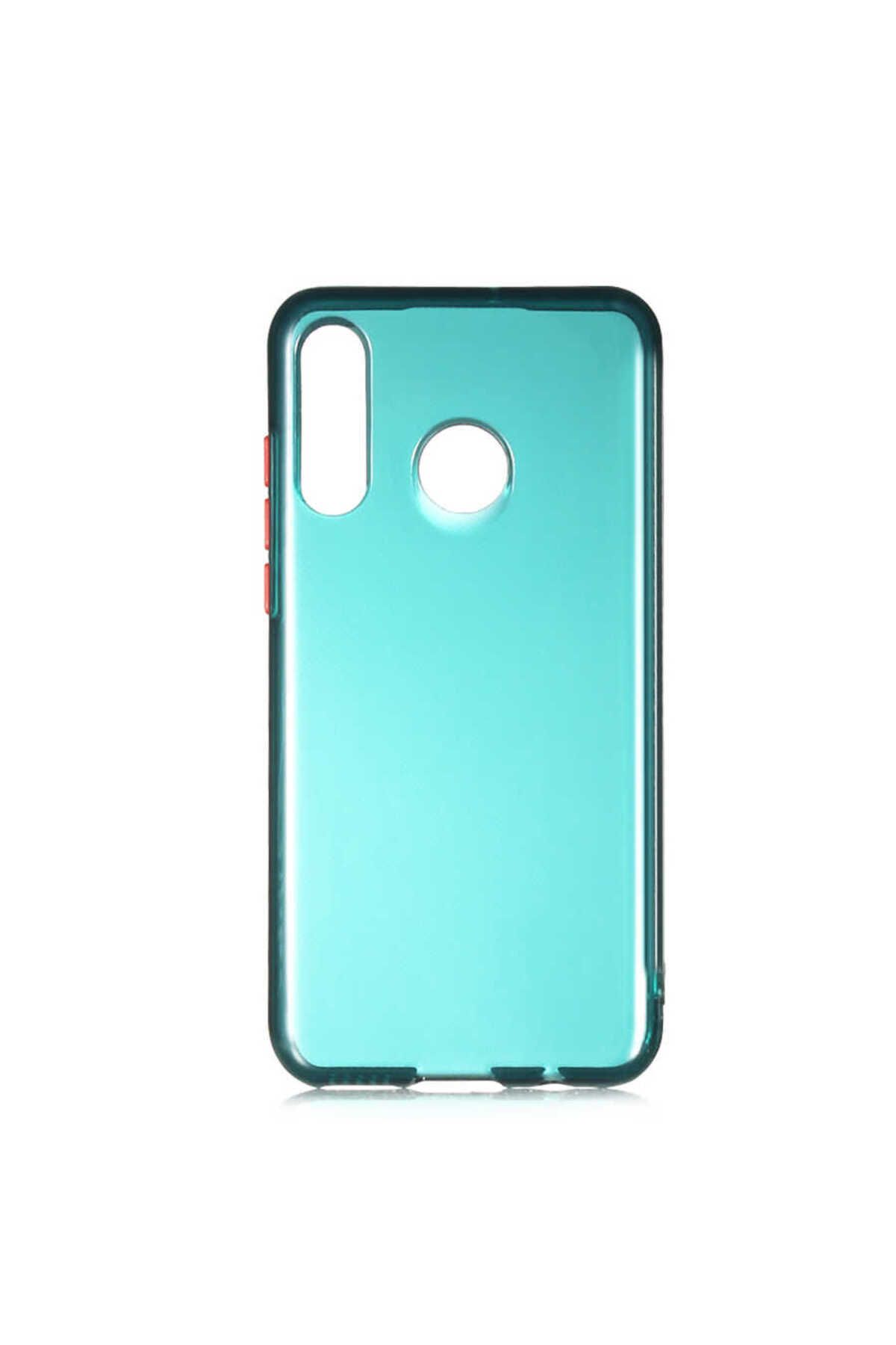 HTstore Huawei Uyumlu P30 Lite Kılıf Zore Bistro Kapak-Koyu yeşil
