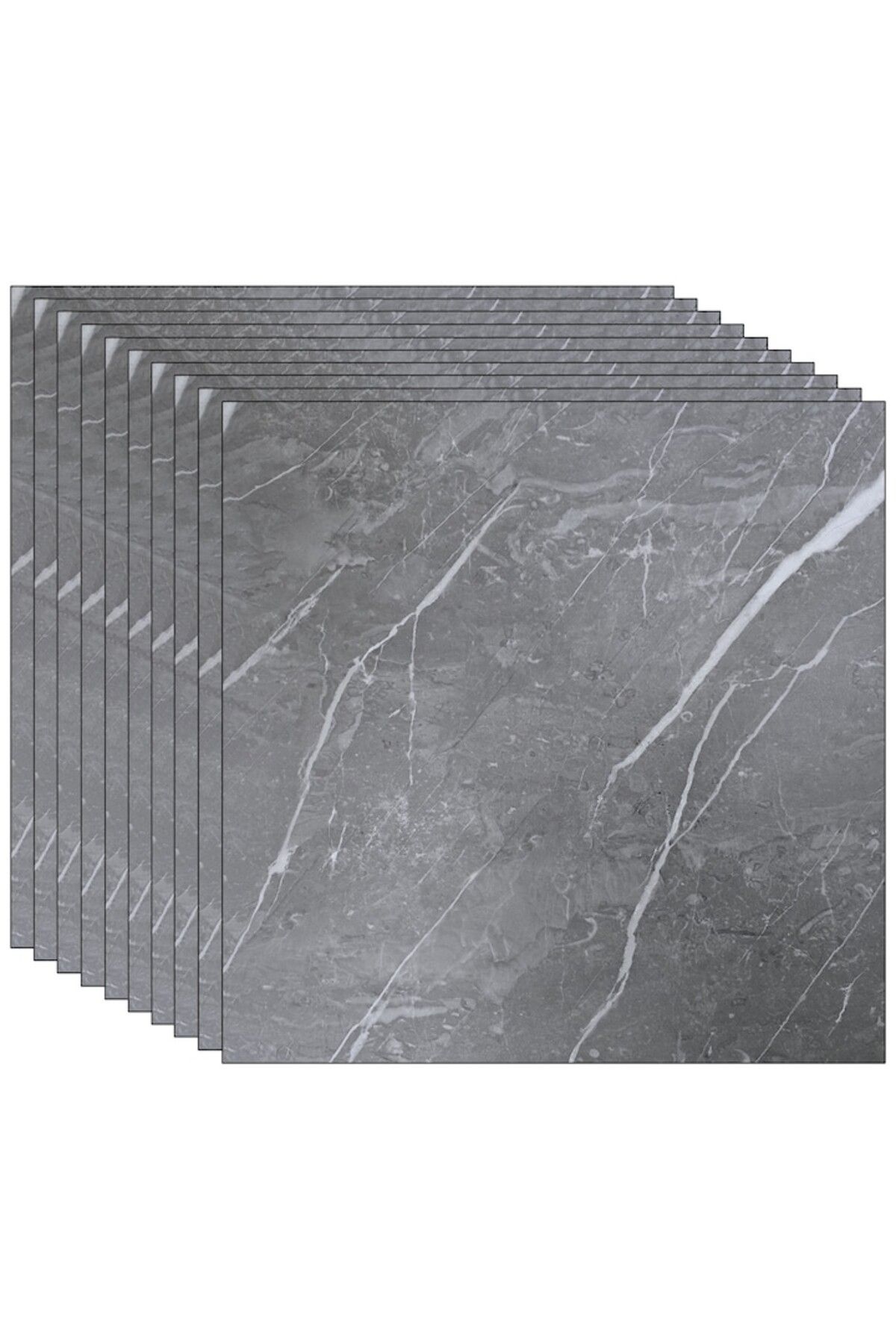 NEXTLY Set 24 X Placi Din Pvc Autoadezive Pentru Podea/perete Nextly,45.6 X 45.6 Cm, 1.5 Mm Grosime - One Size