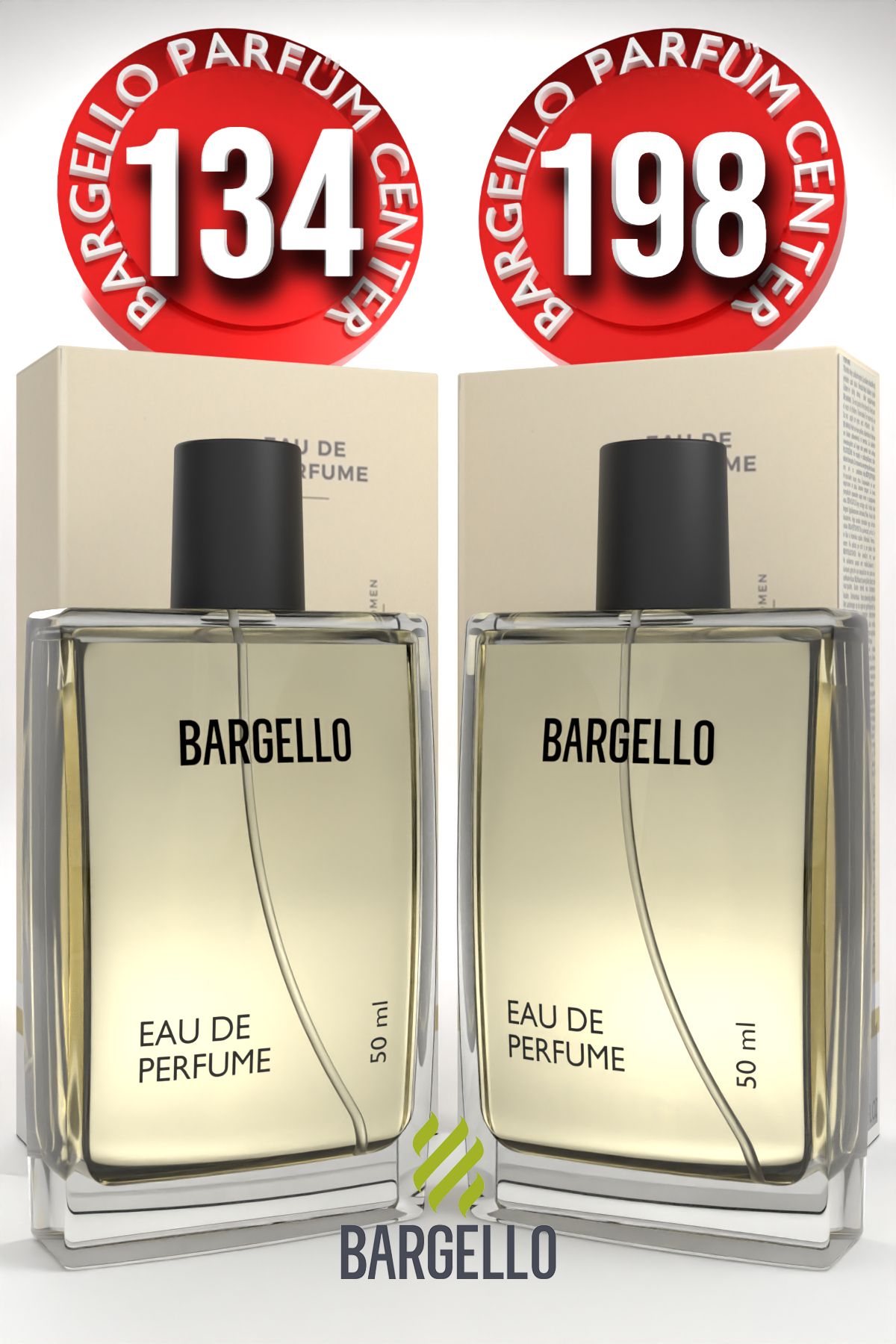 Bargello 134 Kadın Parfüm Oriental 50 ML EDP + Bargello 198 Kadın Parfüm Floral 50 ML EDP
