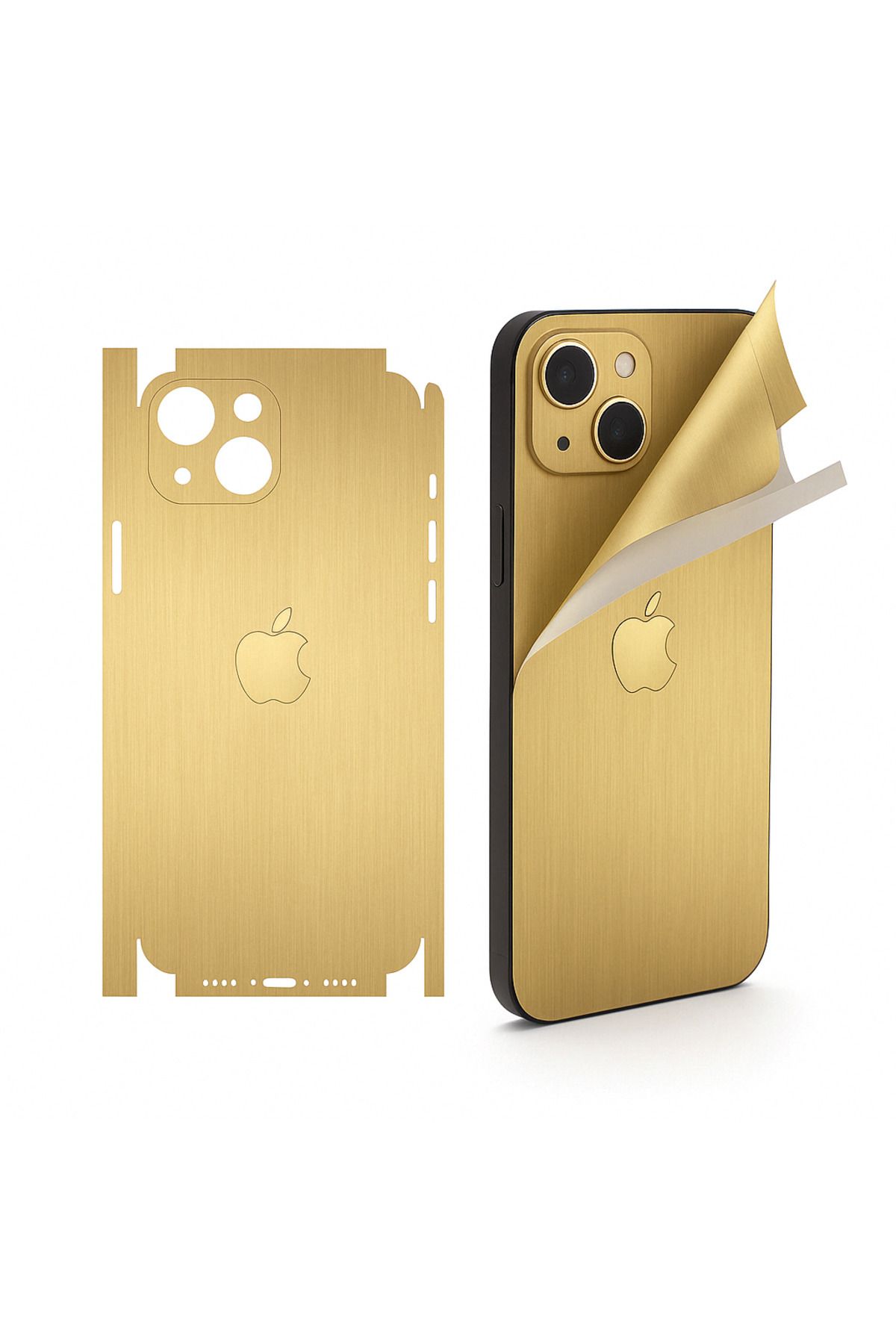 Bowie Xiaomi Mi 13 Pro için uyumlu 360 full arka ve yan kaplama koruma sticker GOLD