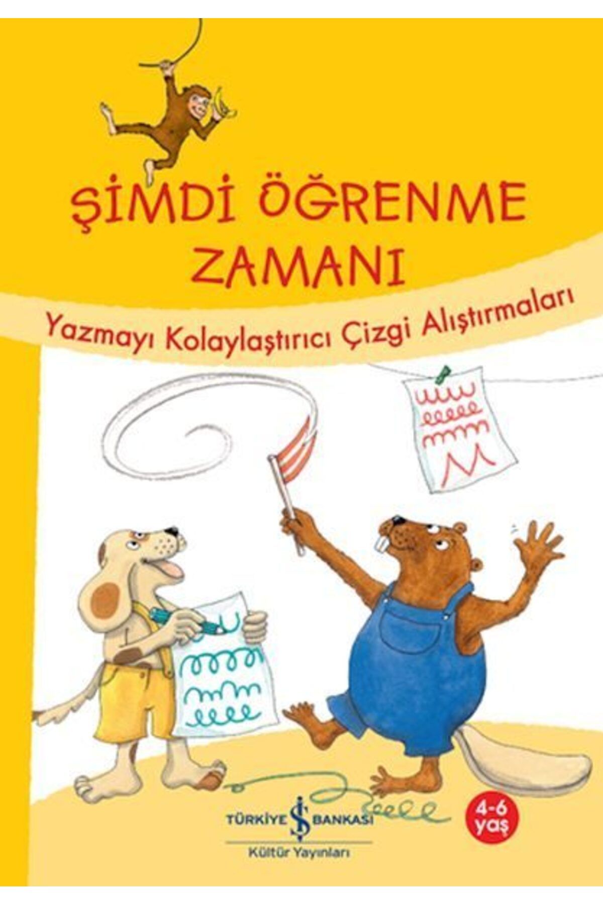 Destek Yayınları Şimdi Öğrenme Zamanı Yazmayı Kolaylaştırıcı Çizgi Alıştırmaları