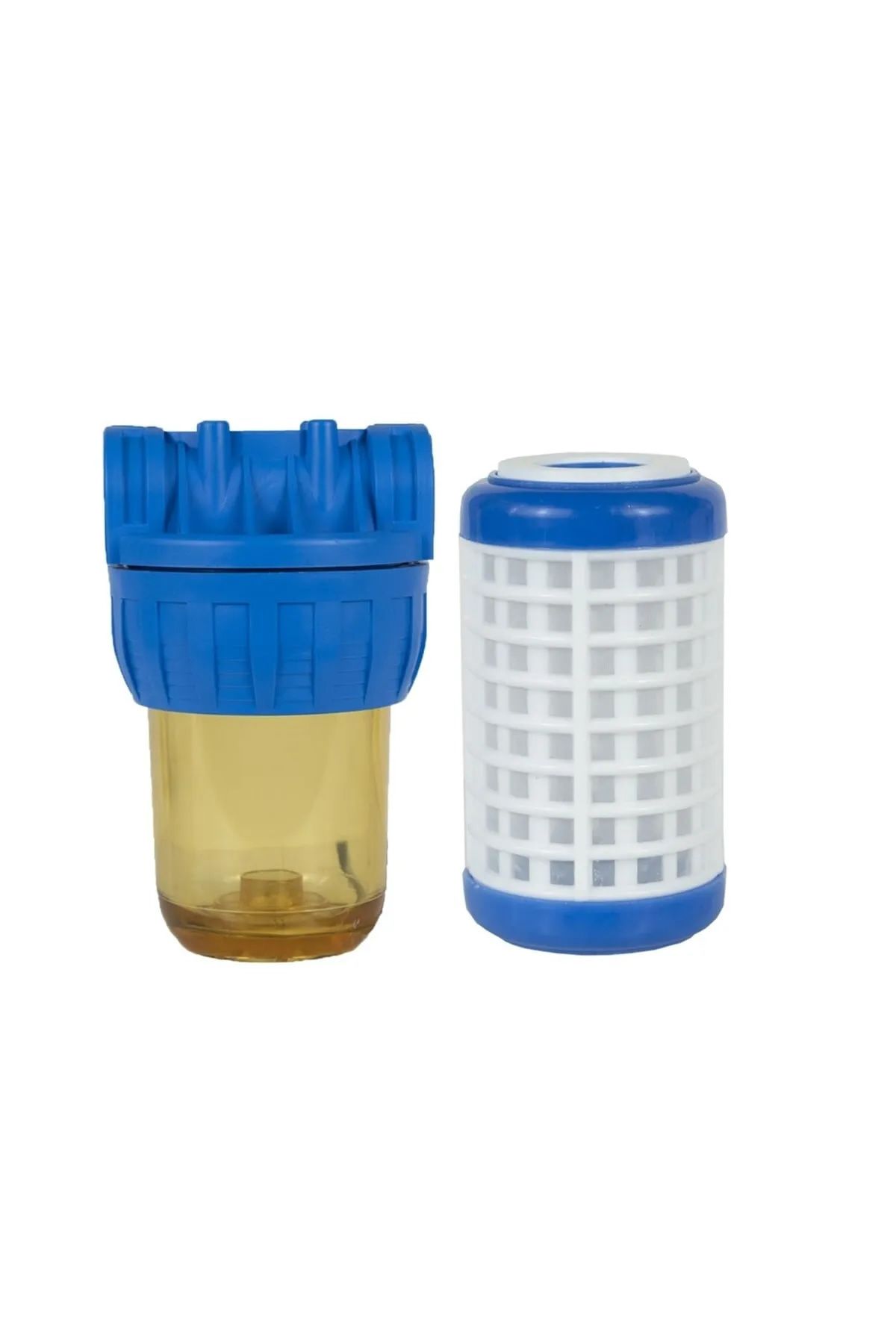 Filter Store Kombi, Daire, Bina Girişi 5'' Yıkanabilir Filtreli Tortu Çamur Pas Önleyici