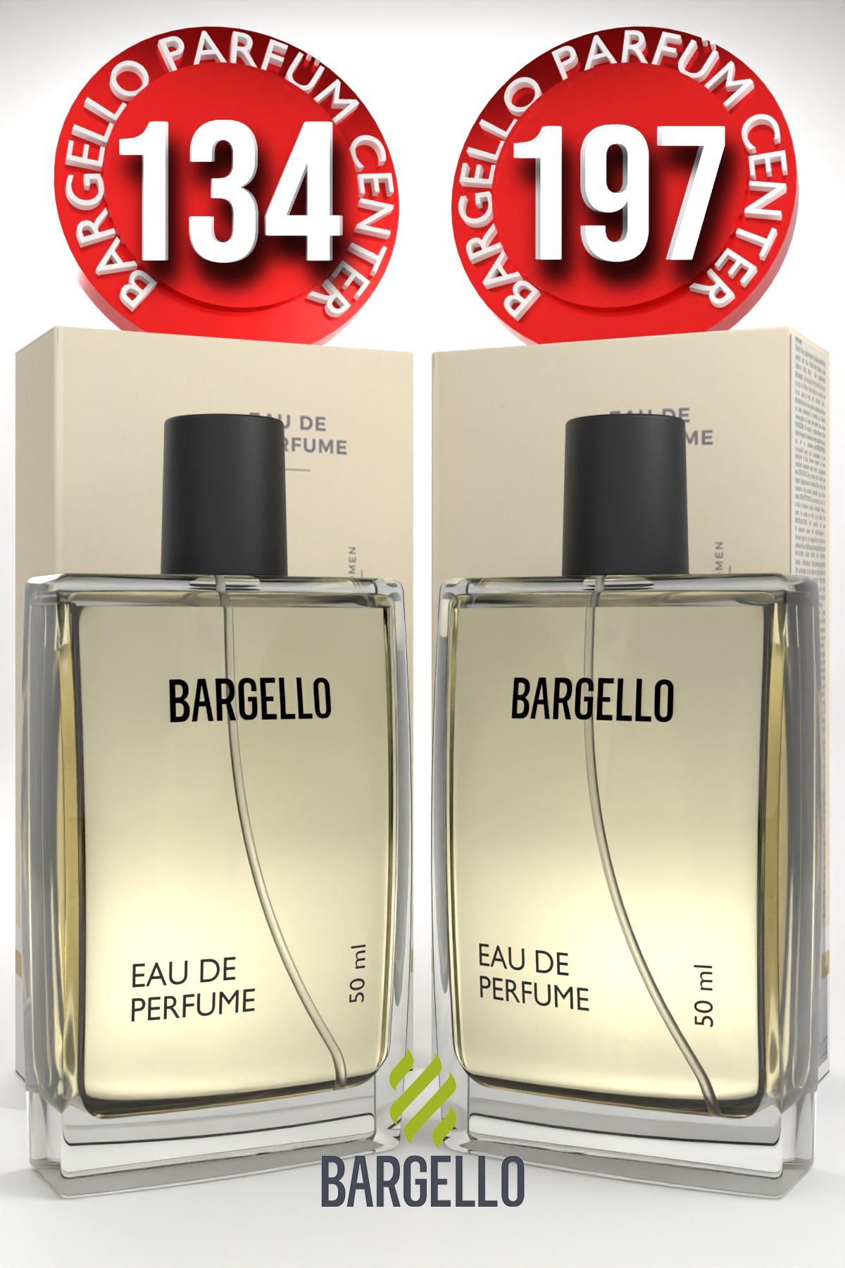Bargello 134 Kadın Parfüm Oriental 50 ML EDP + Bargello 197 Kadın Parfüm Oriental 50 ML EDP