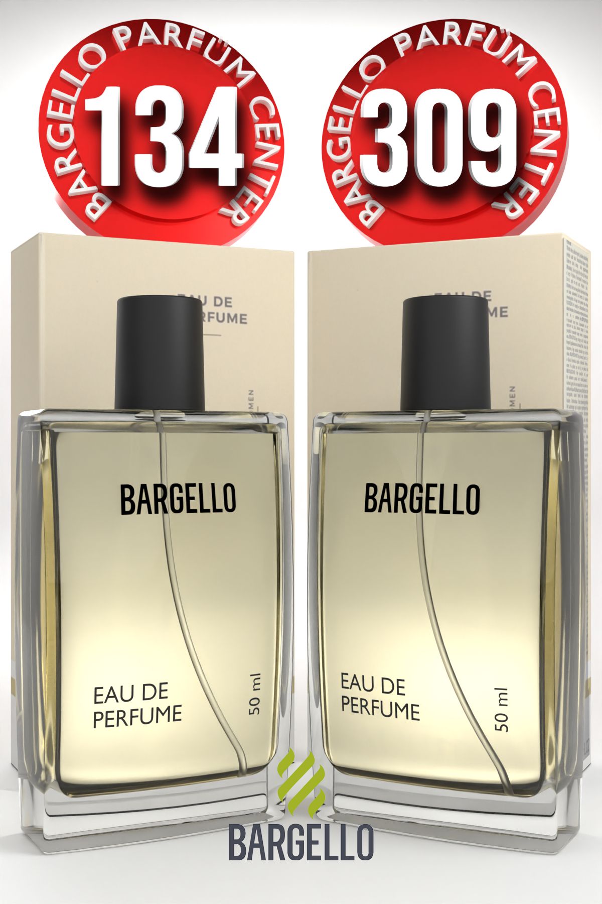 Bargello 134 Kadın Parfüm Oriental 50 ML EDP + Bargello 309 Kadın Parfüm Floral 50 ML EDP