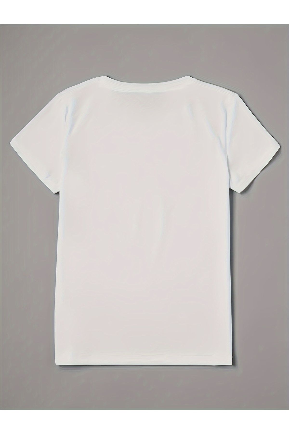 Let's Wear-Star Printed Premium Tshirt με γιακά ποδηλάτου για γυναίκες 2