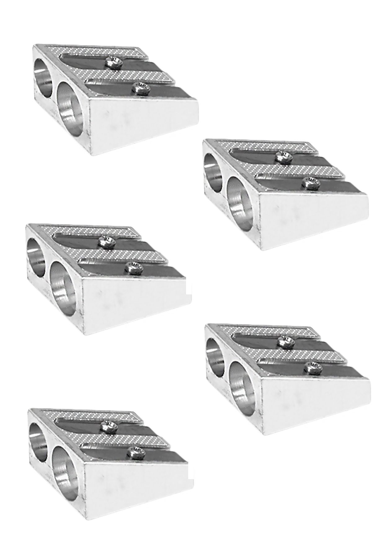 everart Çiftli Metal Kalemtraş 5 Adet