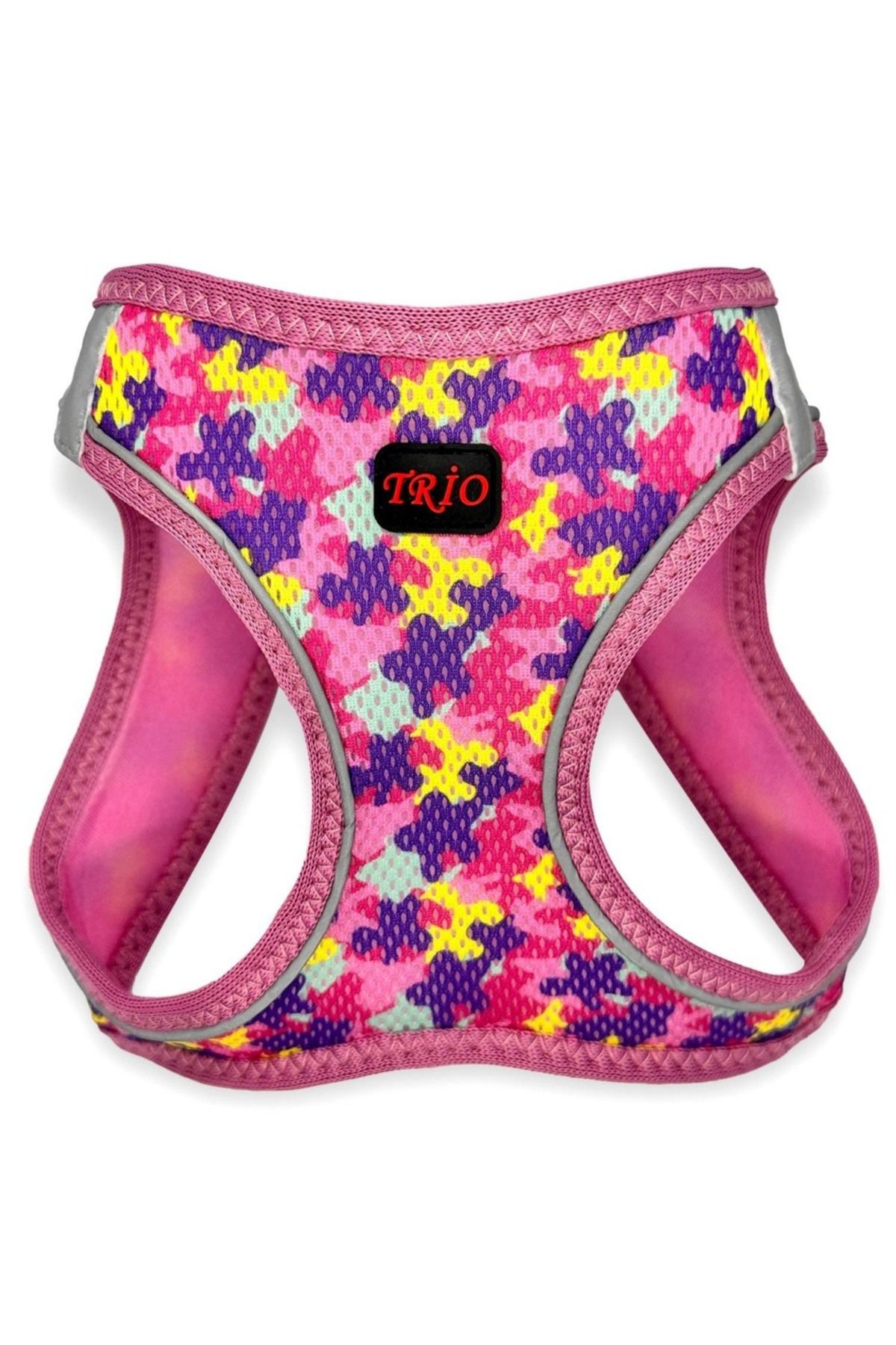 Trio Air-Mesh Reflektörlü Köpek Göğüs Tasması