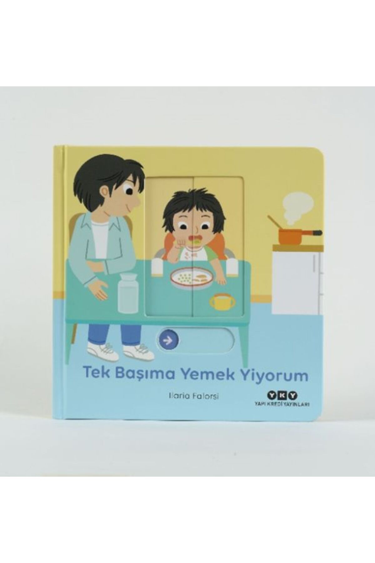 Destek Yayınları Hareketli Büyüyorum Serisi 6 Tek Başıma Yemek Yiyorum