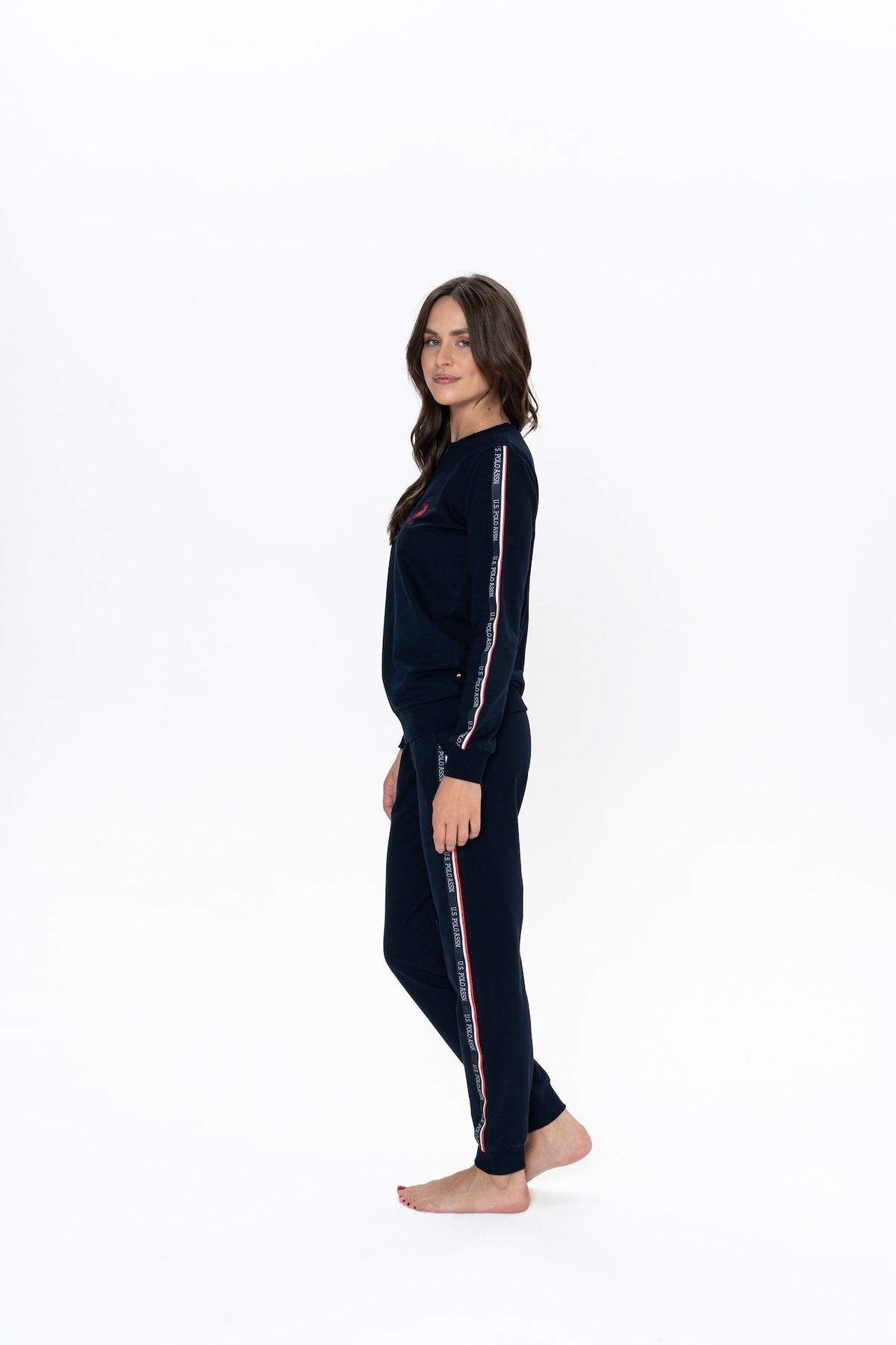 U.S. Polo Assn. U.S. Polo Assn. U.S. POLO ASSN Kadın Çeyizlik Kutulu Pijama Takımı BNNTO20.M1RK1.T3NG.O.R.H.N.