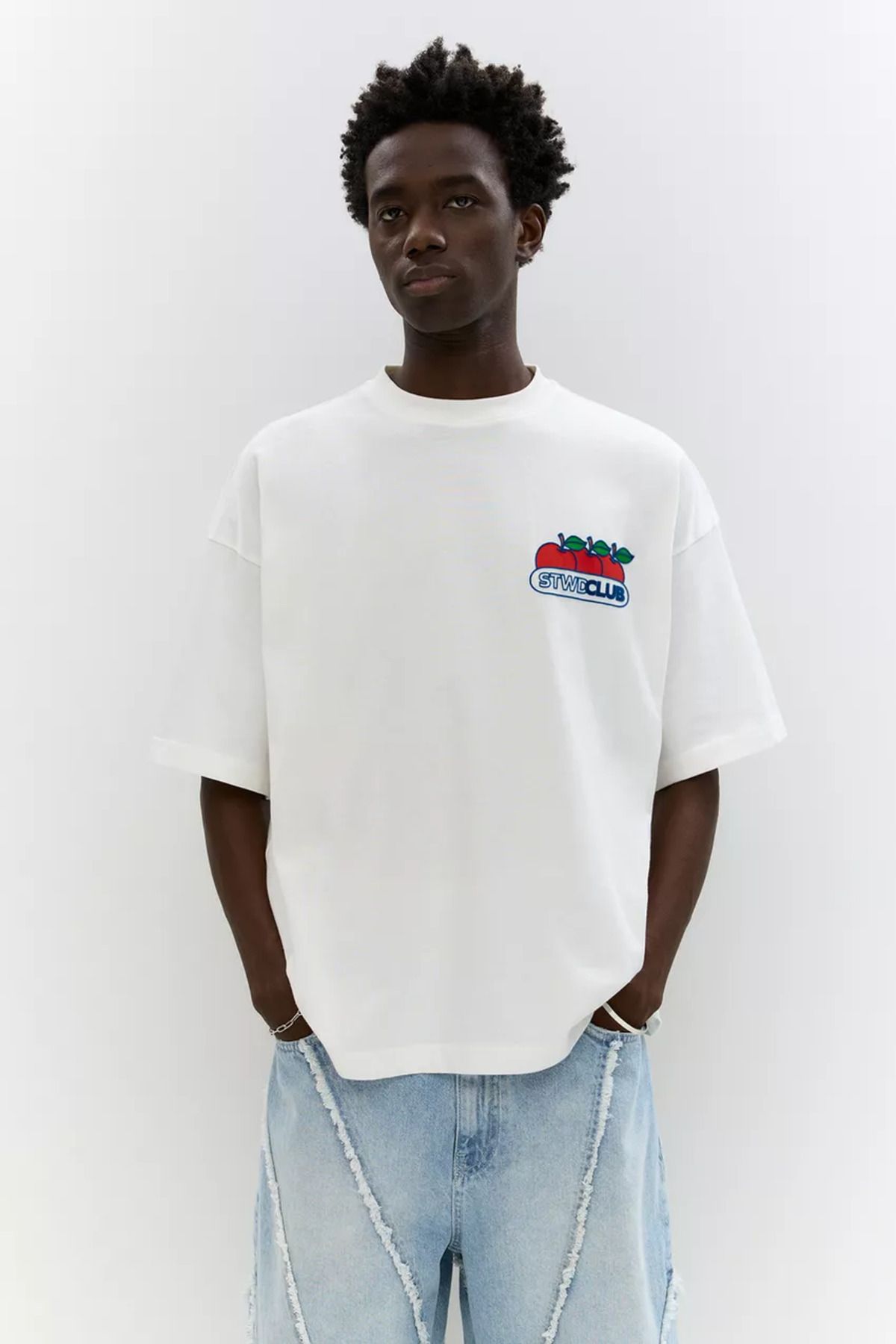 ACTIVE MODA - ERKEK KISA KOLLU TSHIRT PAMUKLU BASKILI 01