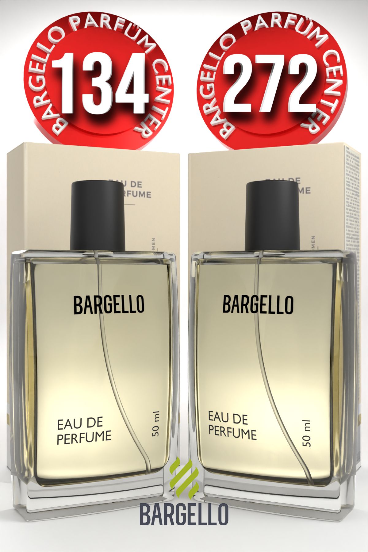 Bargello 134 Kadın Parfüm Oriental 50 ML EDP + Bargello 272 Kadın Parfüm Floral 50 ML EDP