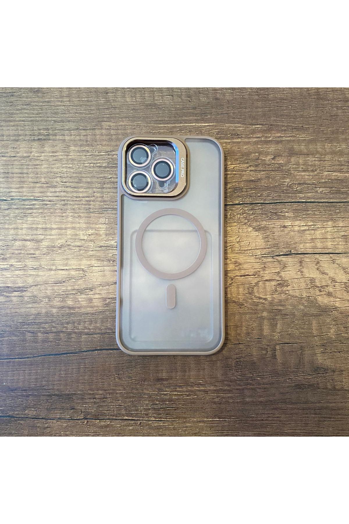 Digimanya Iphone 16 Pro Max Uyumlu Kılıf Şeffaf Magsafe Ve Lens Koruyucu