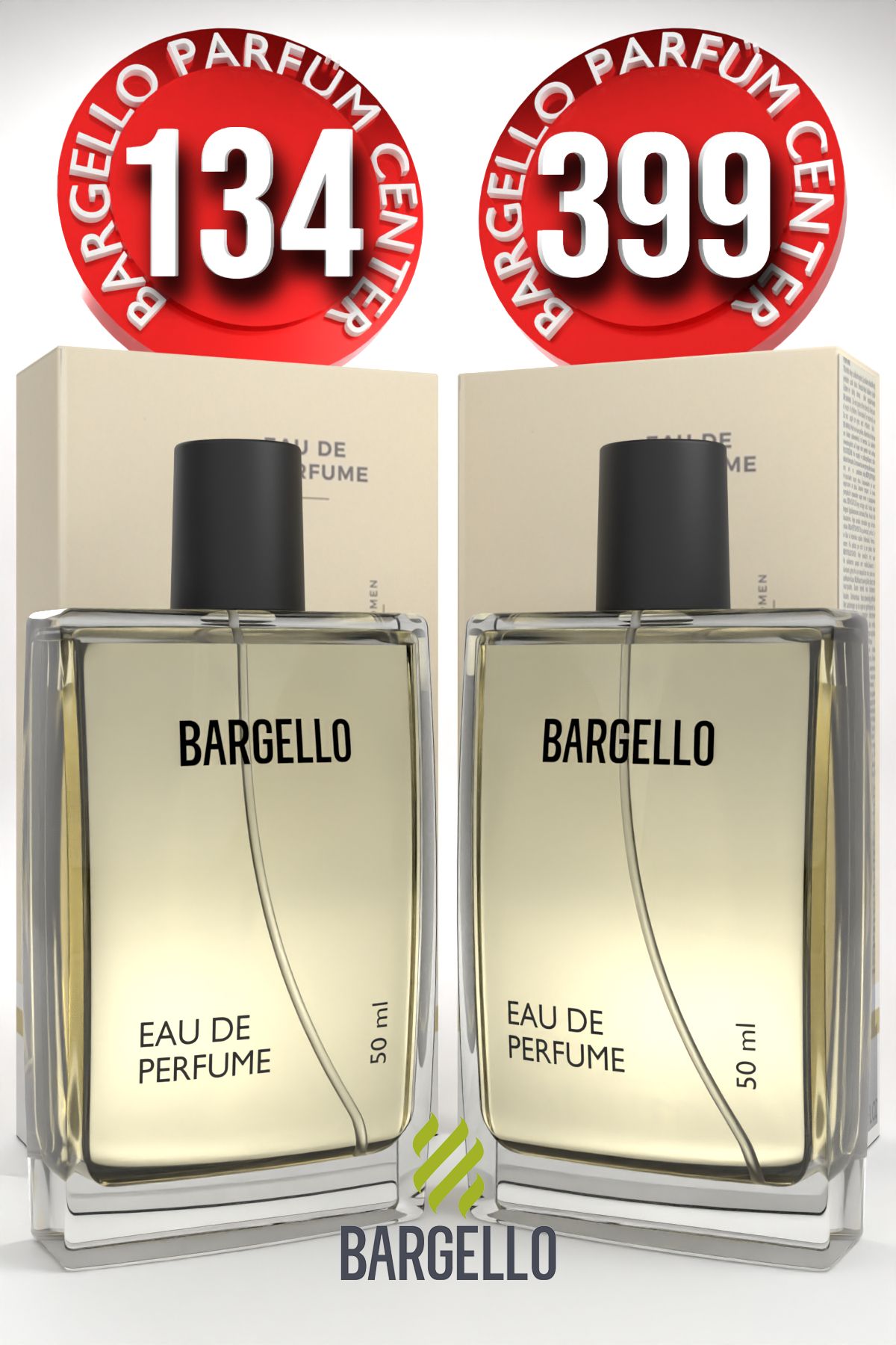 Bargello 134 Kadın Parfüm Oriental 50 ML EDP + Bargello 399 Kadın Parfüm Oriental 50 ML EDP