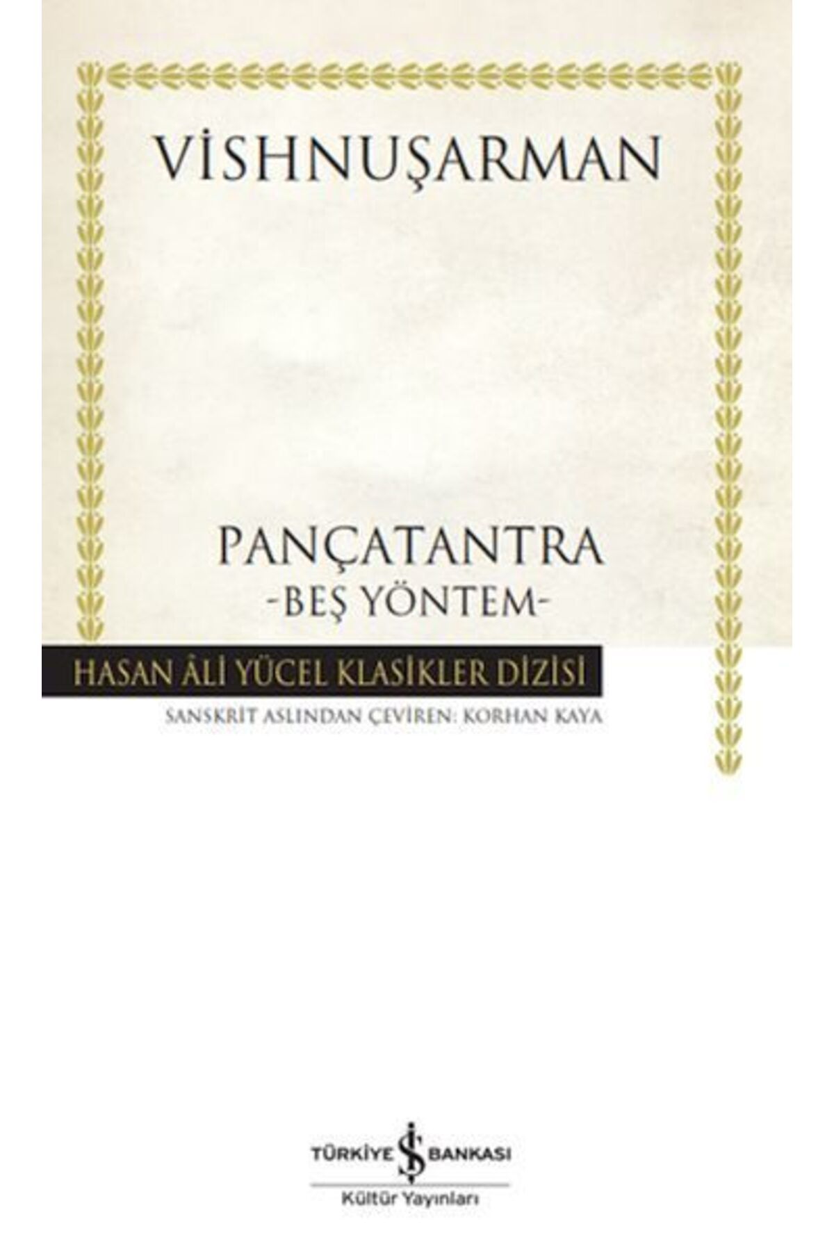 Destek Yayınları Pançatantra Beş Yöntem Hasan Ali Yücel Klasikleri