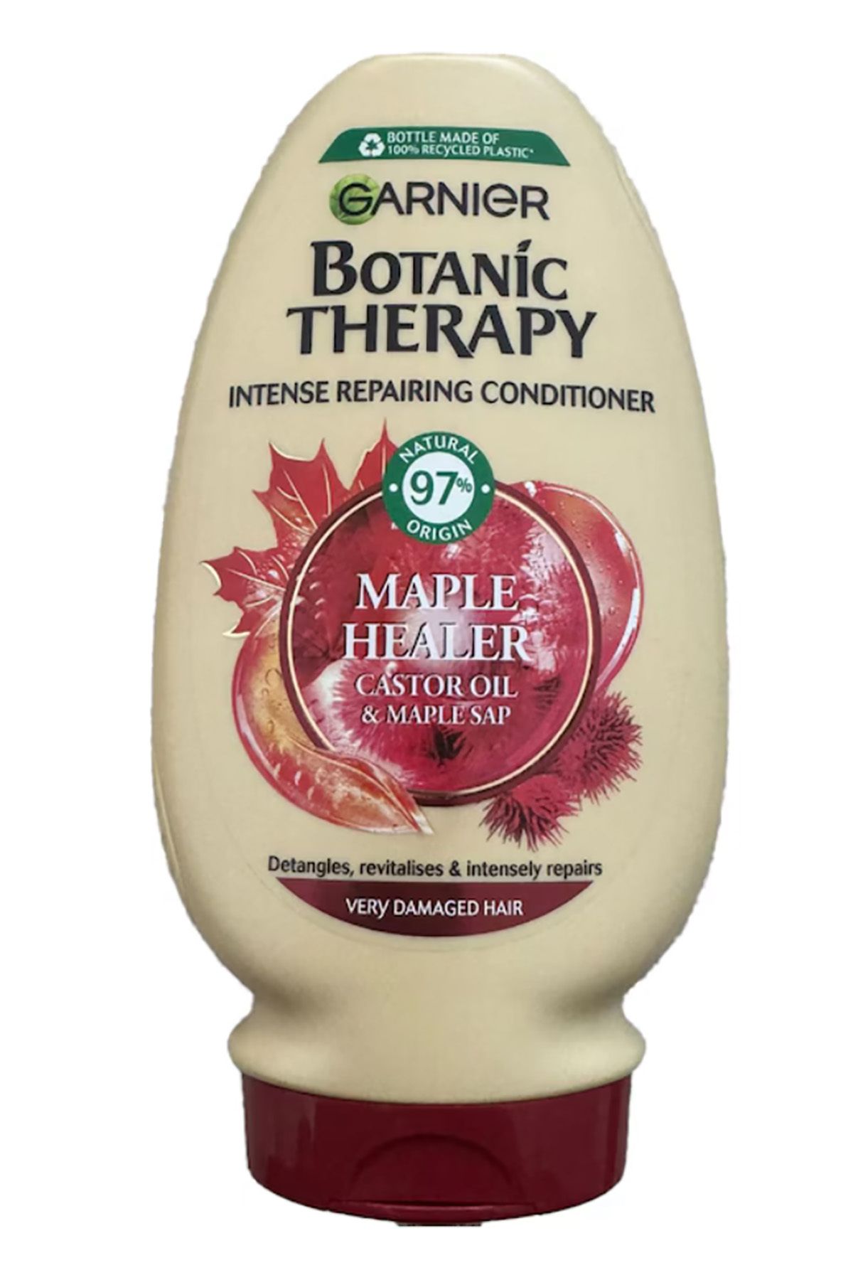 Garnier Balsam De Păr Cu Sirop De Arțar Și Ulei De Ricin, 200 Ml Unisex - One Size