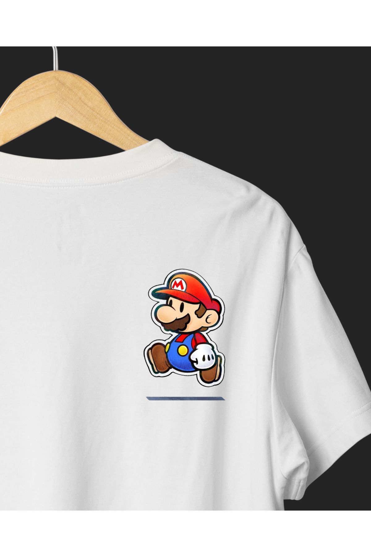 Ebiidesign Mario Tasarımlı Baskılı T-Shirt
