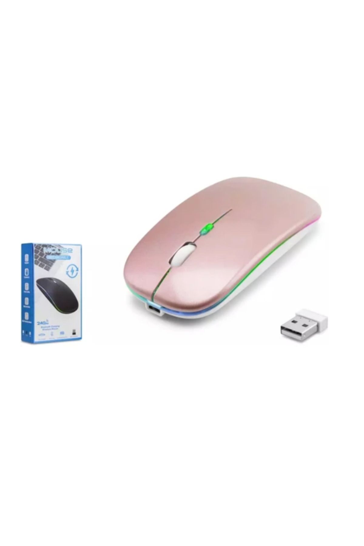 Datastar RGB Şarjlı Kablosuz Mouse