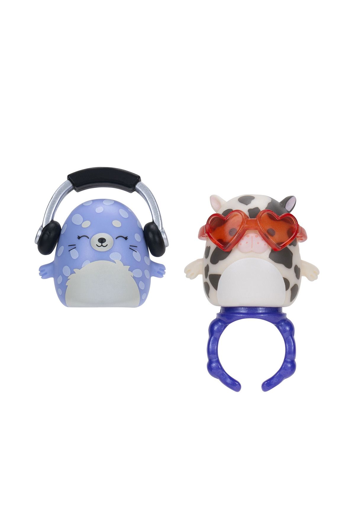Squishmallows-مجموعة Squish-a-longs 8 مجسمات + حلقات السلسلة 2 AL0084 2