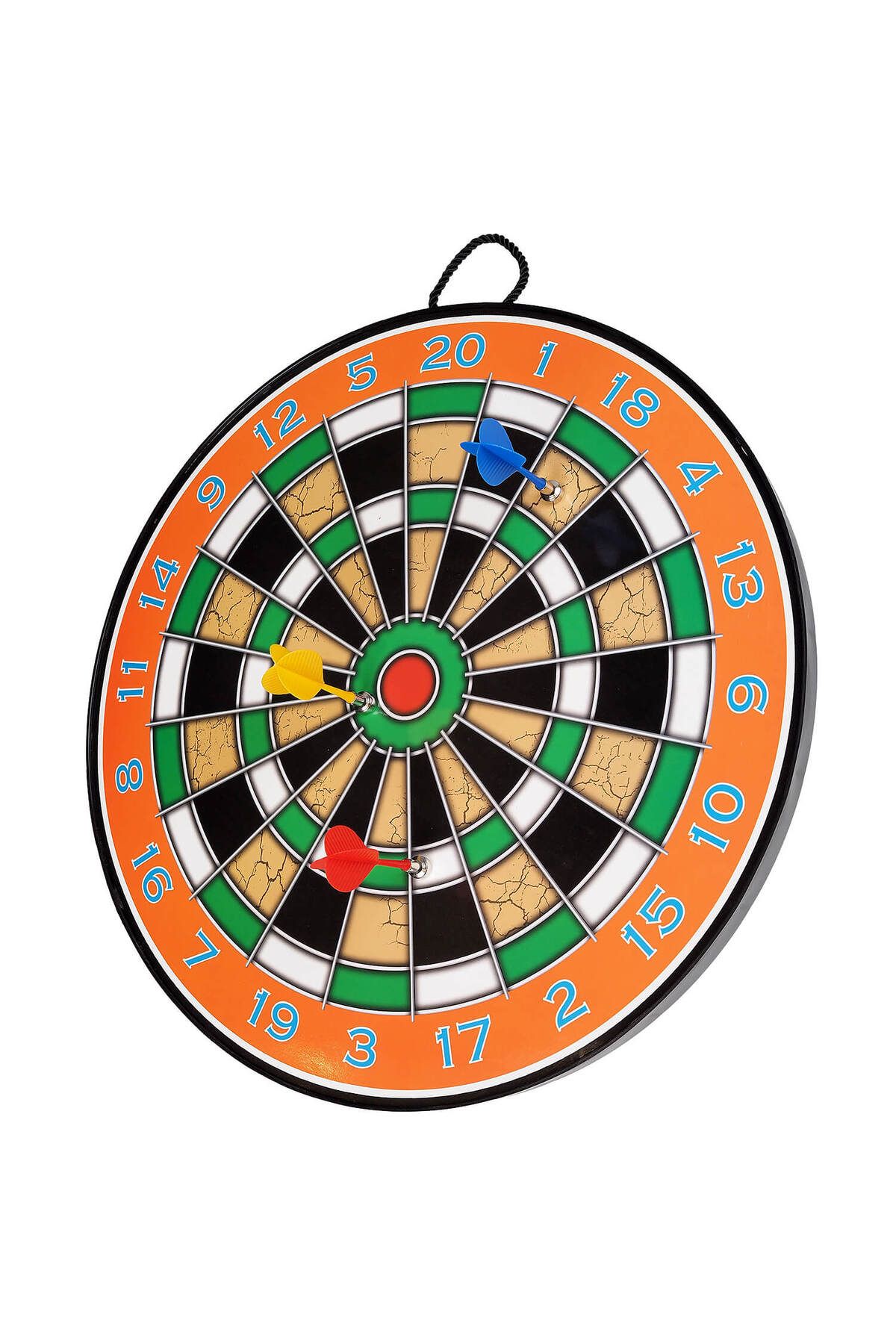 ACTION ONE-2-in-1 darts game with a playing surface for magnetic darts and one for tipped darts, diameter 40 cm 5