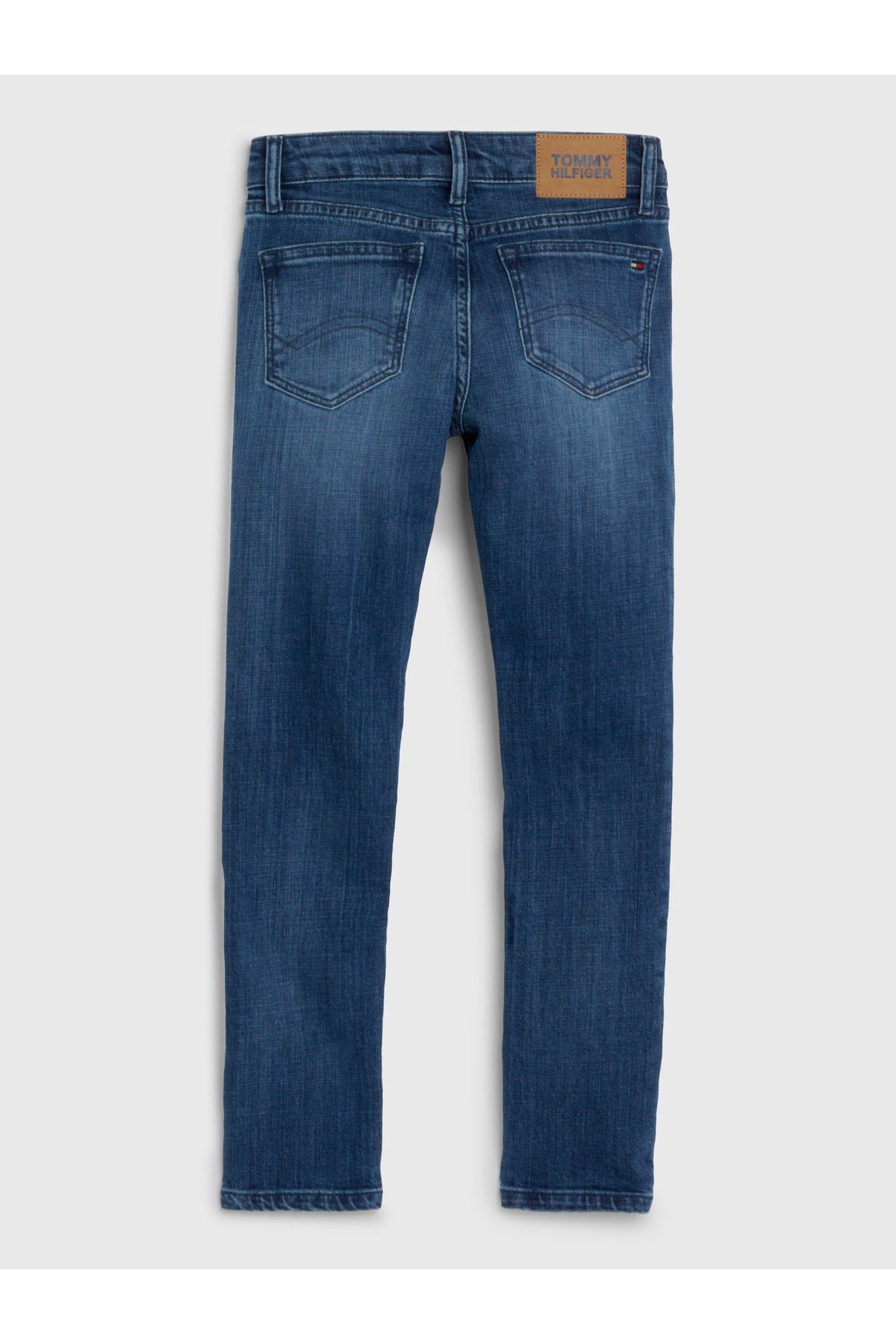 Tommy Hilfiger-Girls Gray Skinny Jeans 2