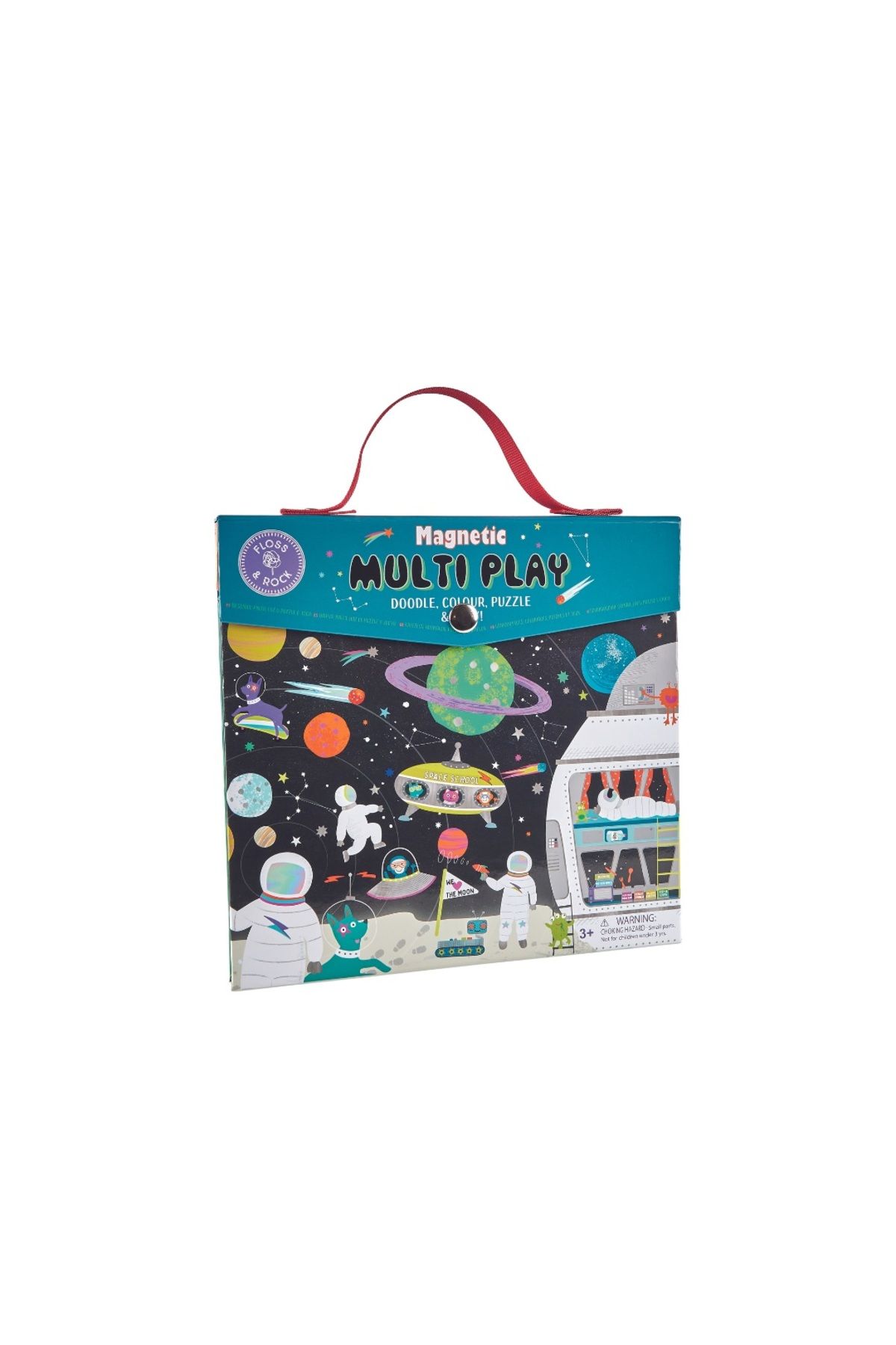 Floss & Rock Mıknatıslı Çoklu Oyun Seti / Space