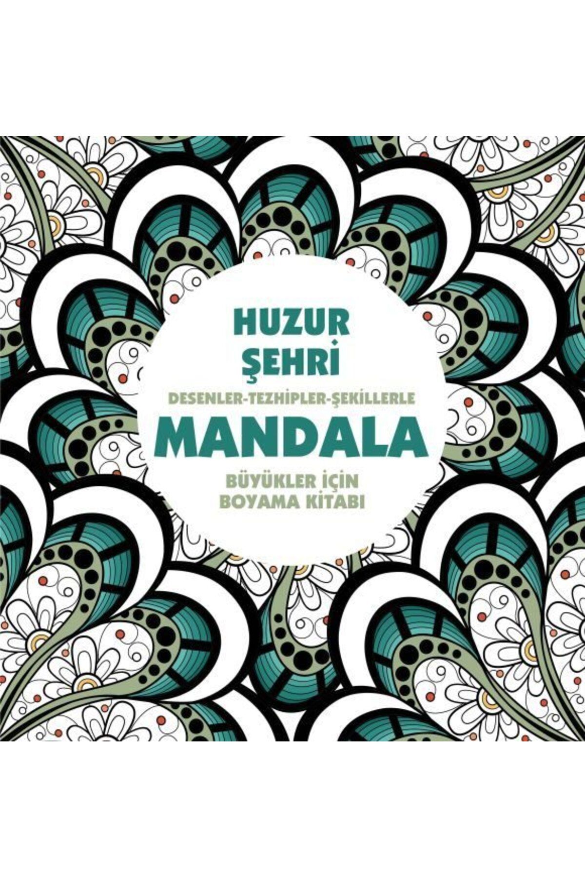 Destek Yayınları Huzur Şehri Mandala Büyükler İçin Boyama