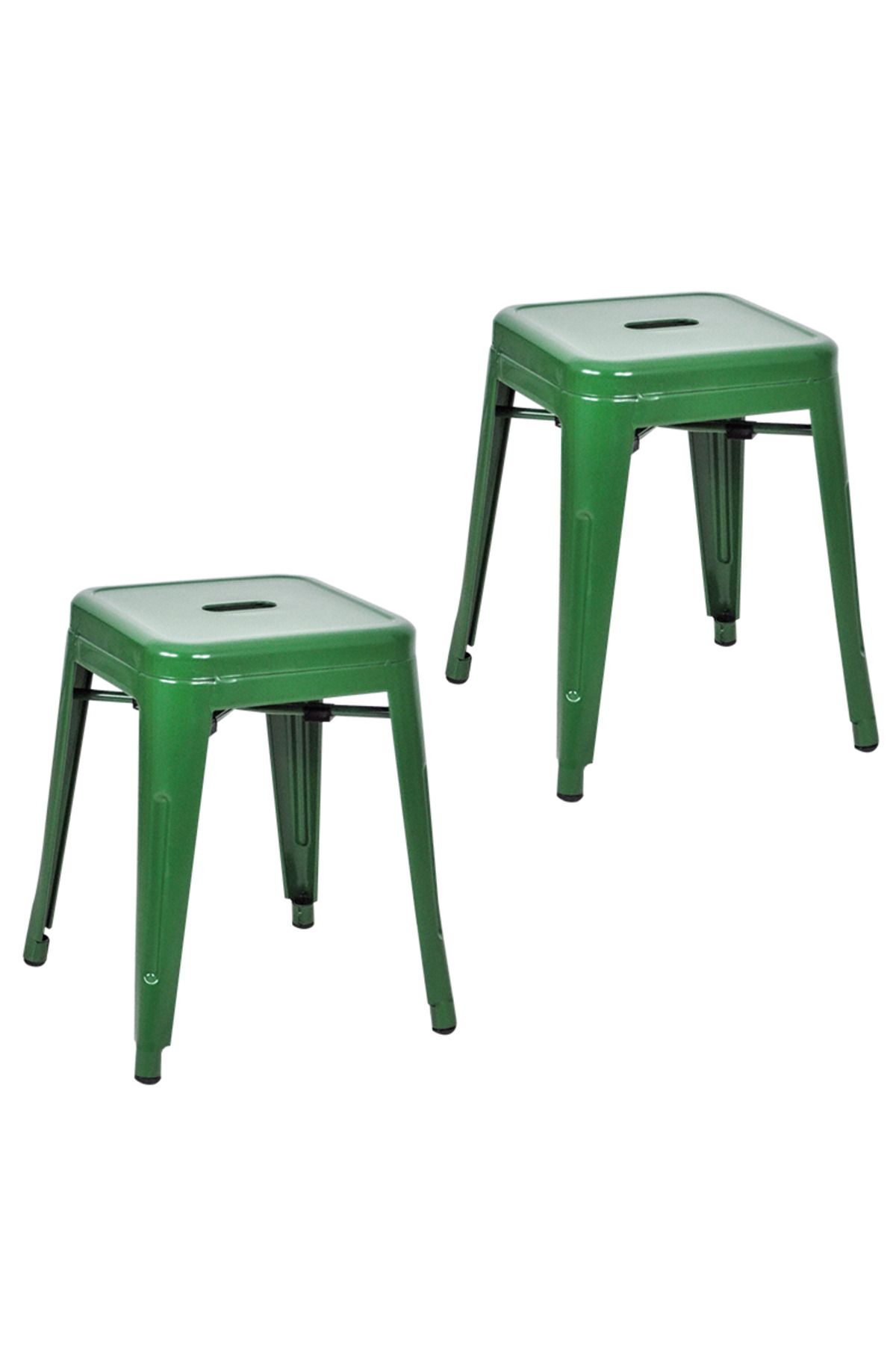 Komposan Tolix Metal Tabure(2 Adet)