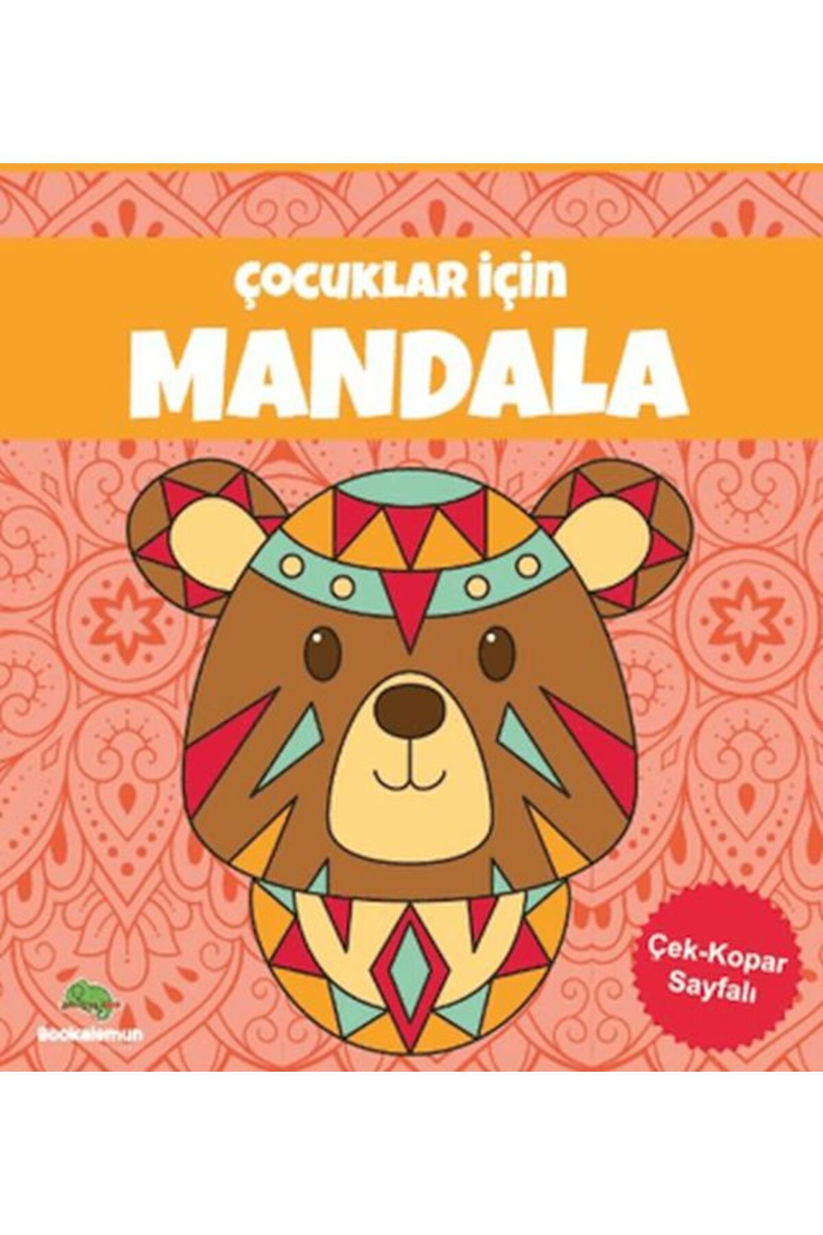 bookalemun yayınevi Çocuklar İçin Mandala Turuncu