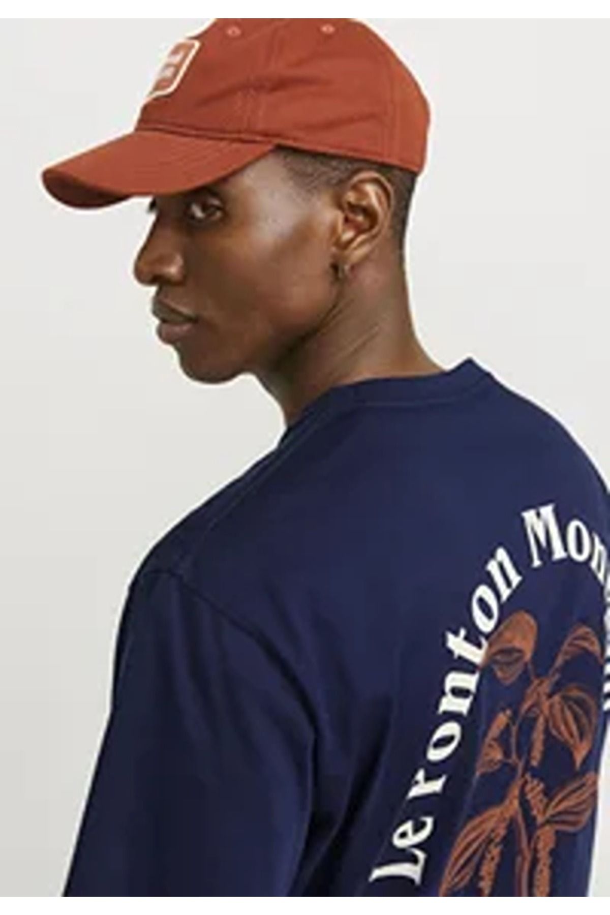 ACTIVE MODA - ERKEK KISA KOLLU TSHIRT BASKILI PAMUKLU 01