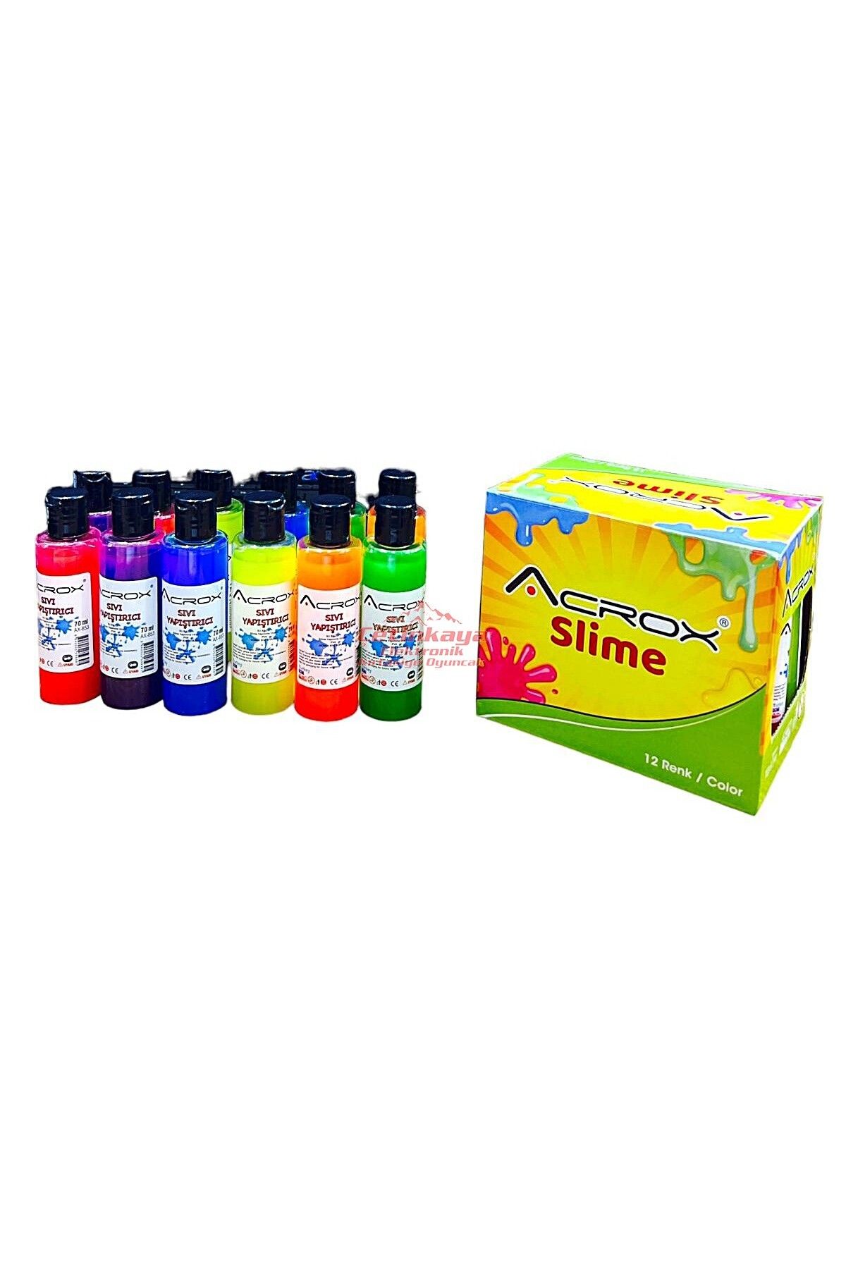 Acrox Slime Jeli 12'li Pk