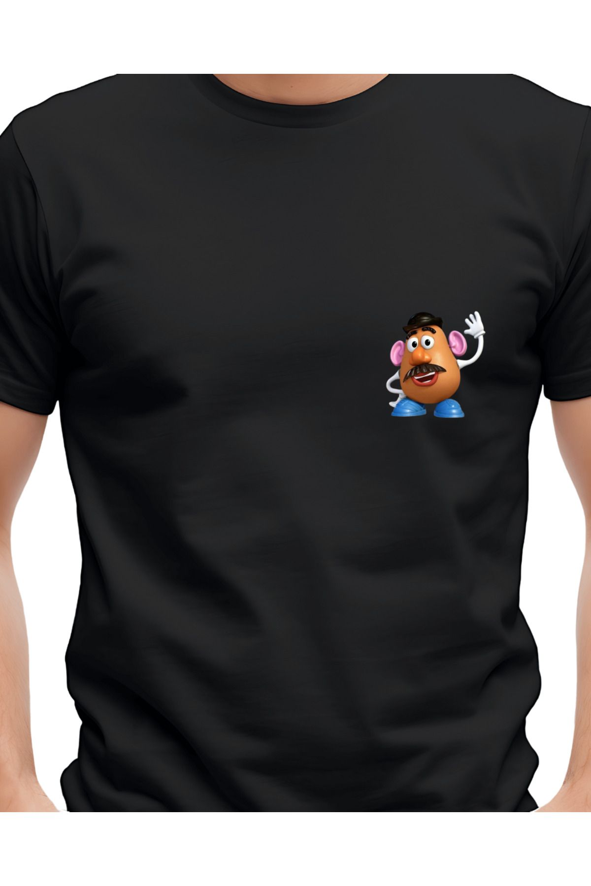 Ebiidesign Oyuncak Hikayesi Mrs. Potato Tasarımlı Baskılı T-Shirt