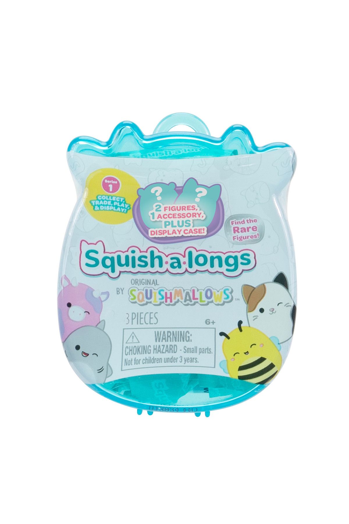 Squishmallows Squish-a-longs 2 Figür + Yüzük Sürpriz Paket Seri 1 AL0049