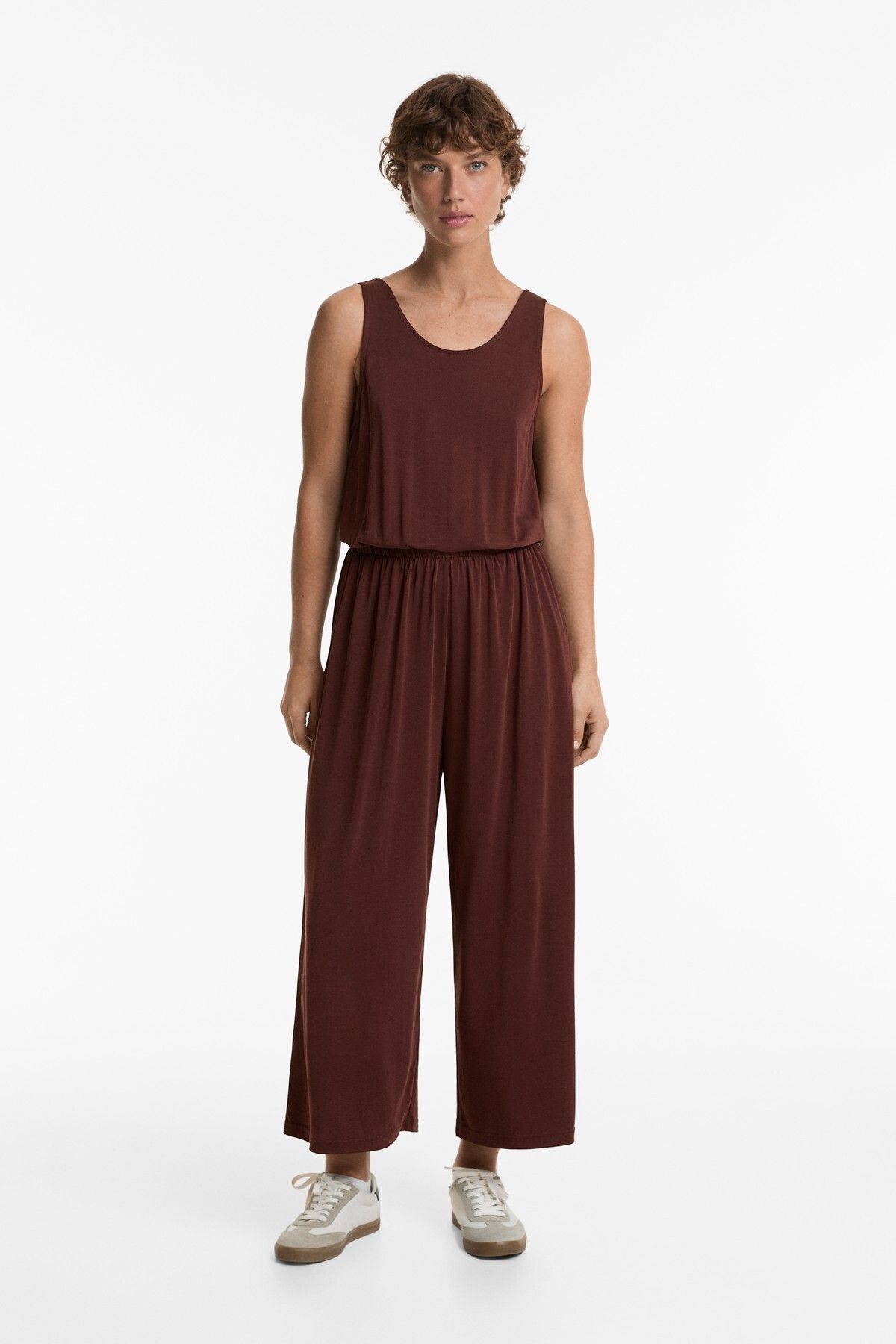 Oysho Modal içeren çapraz midi tulum