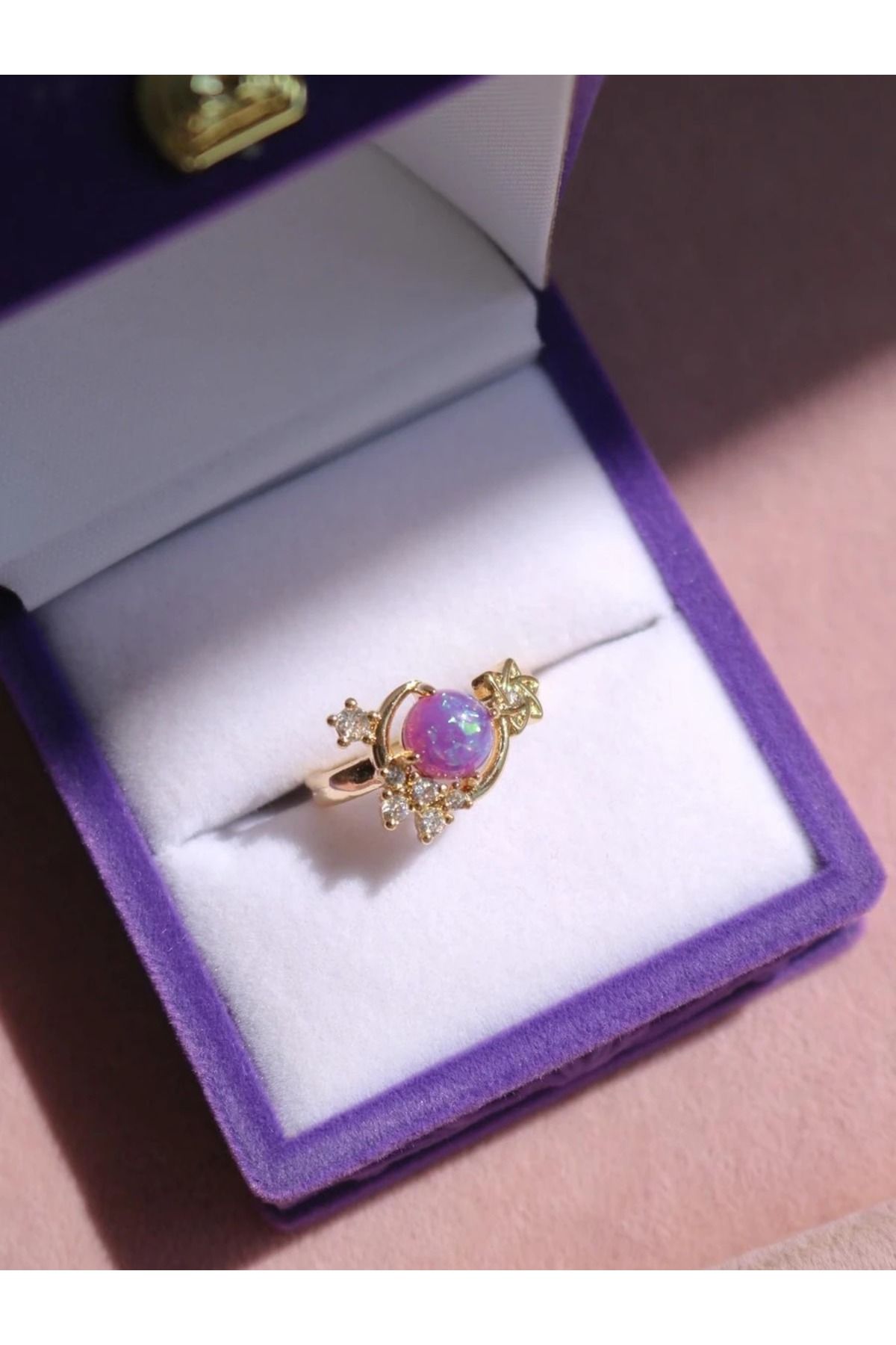 Reorah Collection Taşlı Sailor Moon Eternal Yüzük