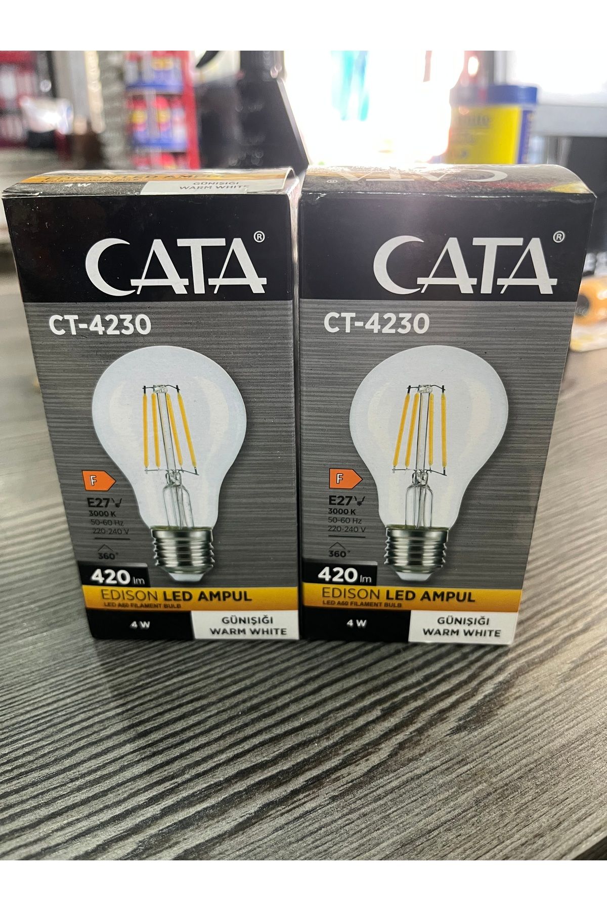 Cata CT-4230 4W 3000K LED AMPUL 2Lİ