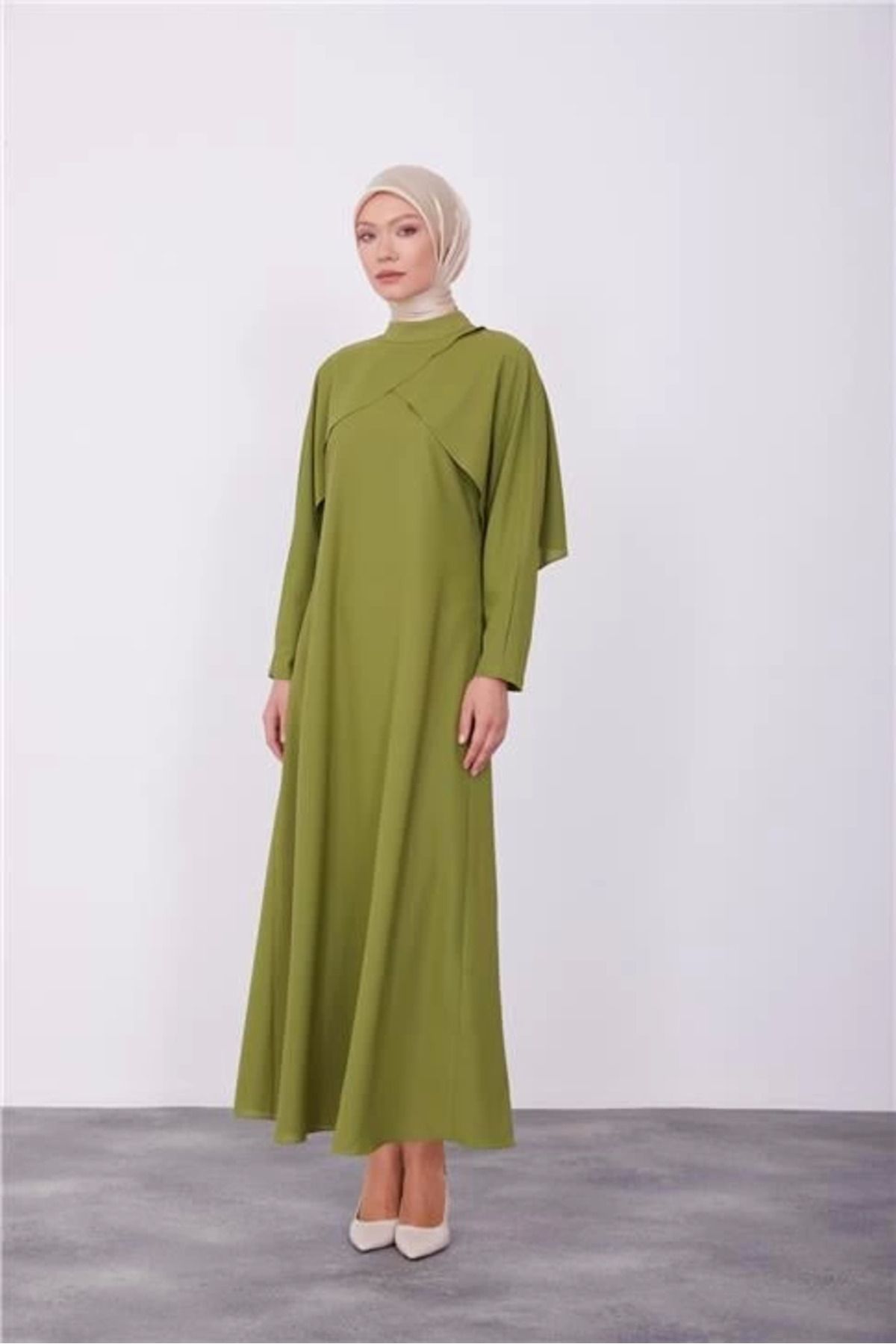 aradimtaradim Armine Elbise 23K9671 Haki