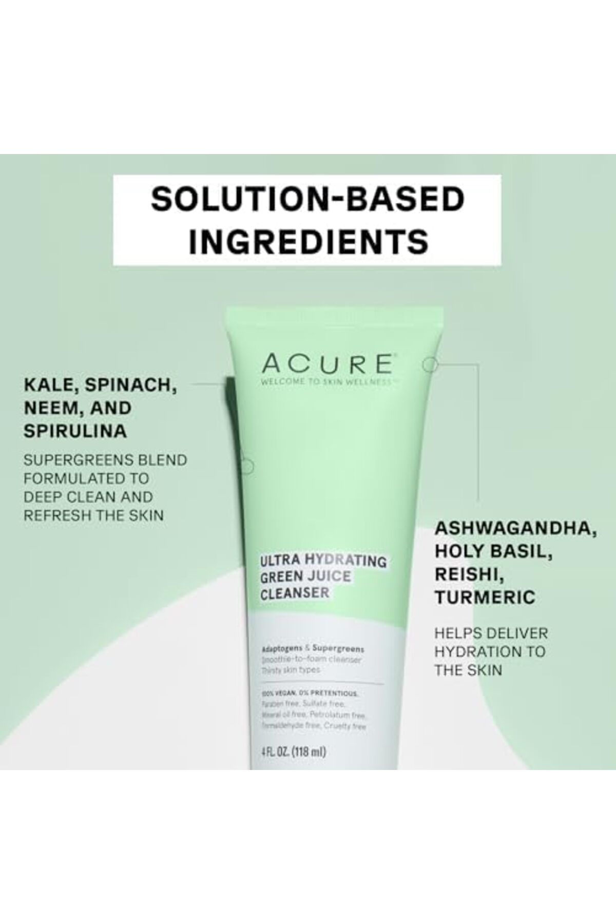 ACURE-Acure Ultra Hydrating Green Juice Cleanser 118 Ml 6