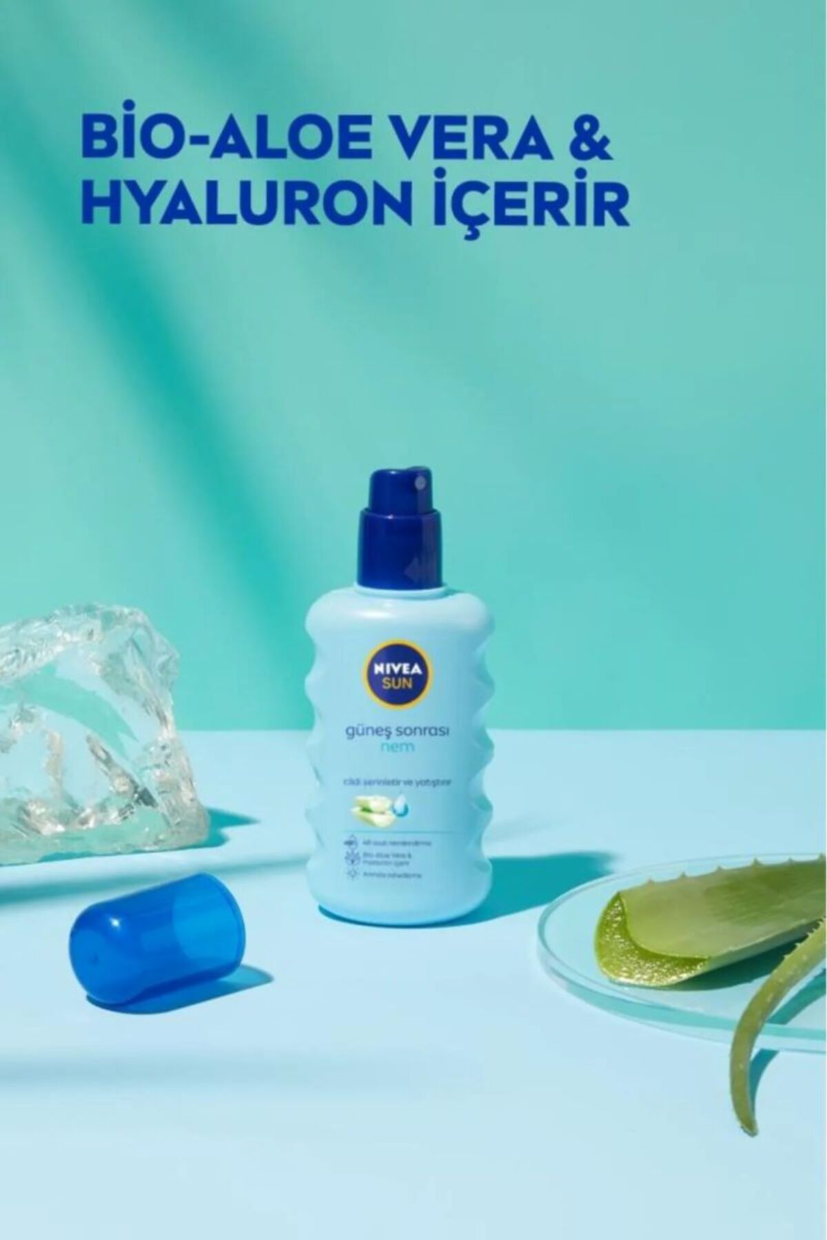 Nıvea Sun Güneş Sonrası Nem Sprey 200 ml — >>>>> AYNI GÜN ÜCRETSİZ HIZLI KARGO >>>> — تصویر 6 از 6