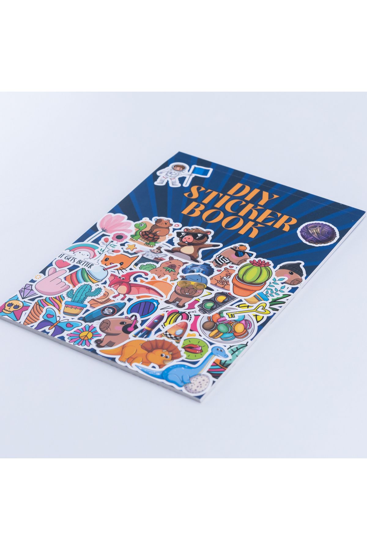 Bimotif A5 sticker book, 16 sayfa sticker defteri