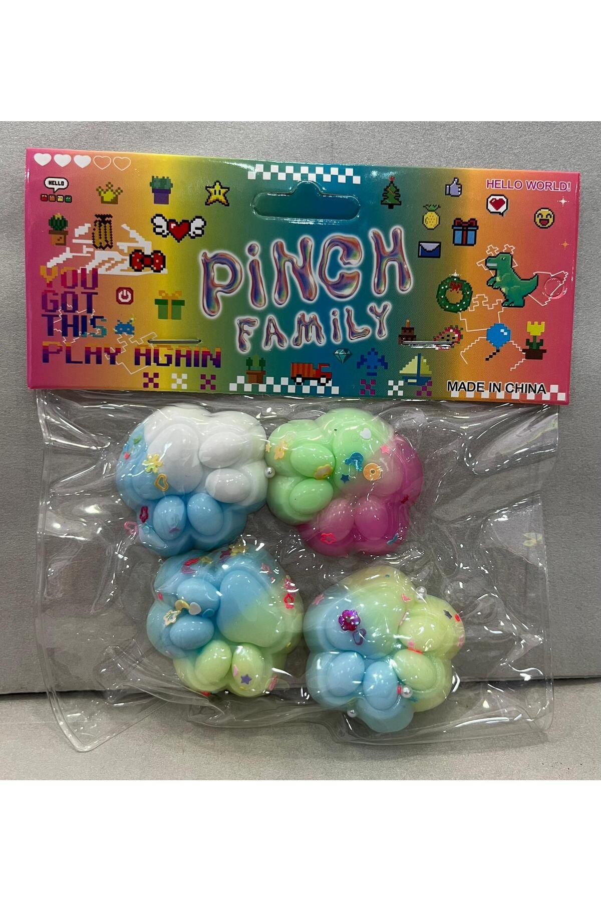 CUFFCUFFTOYS squeeze pinch family