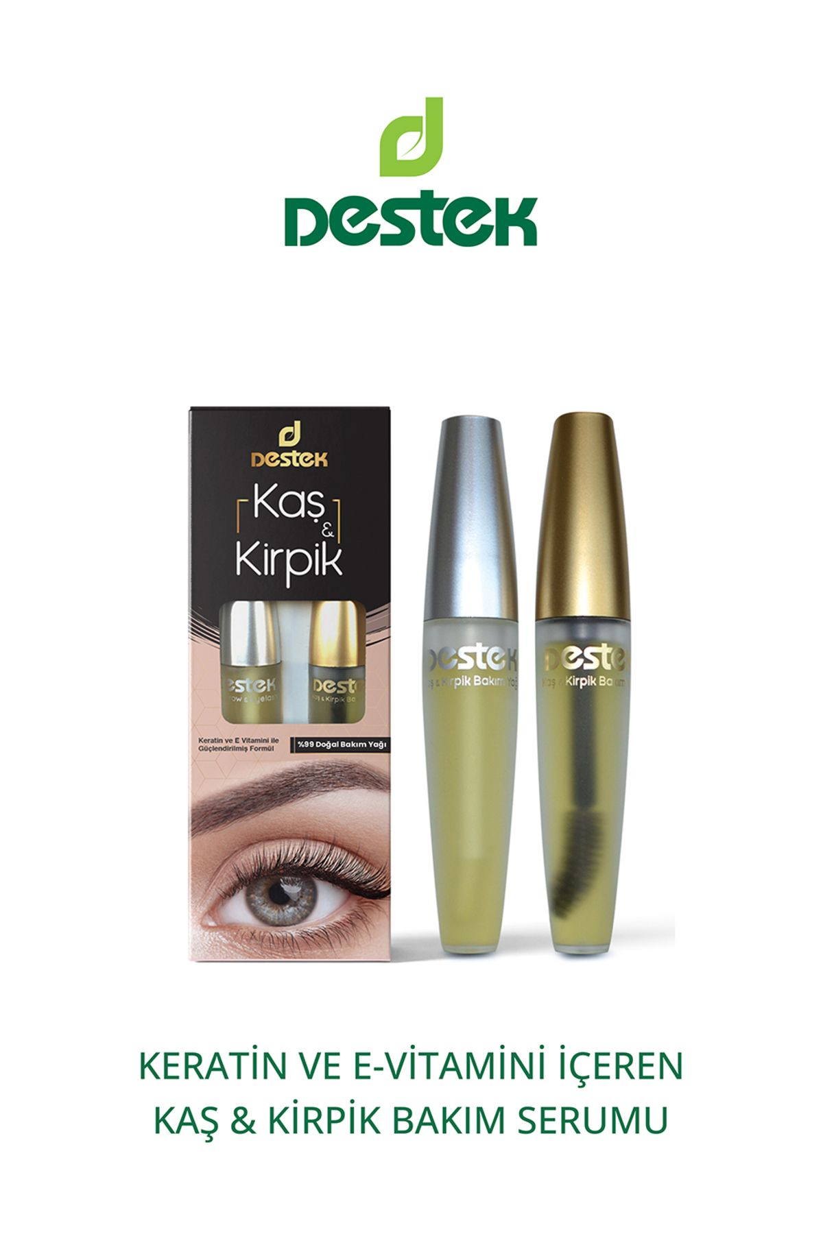 Destek-Eyebrow Eyelash Care Oil 20 ml 1