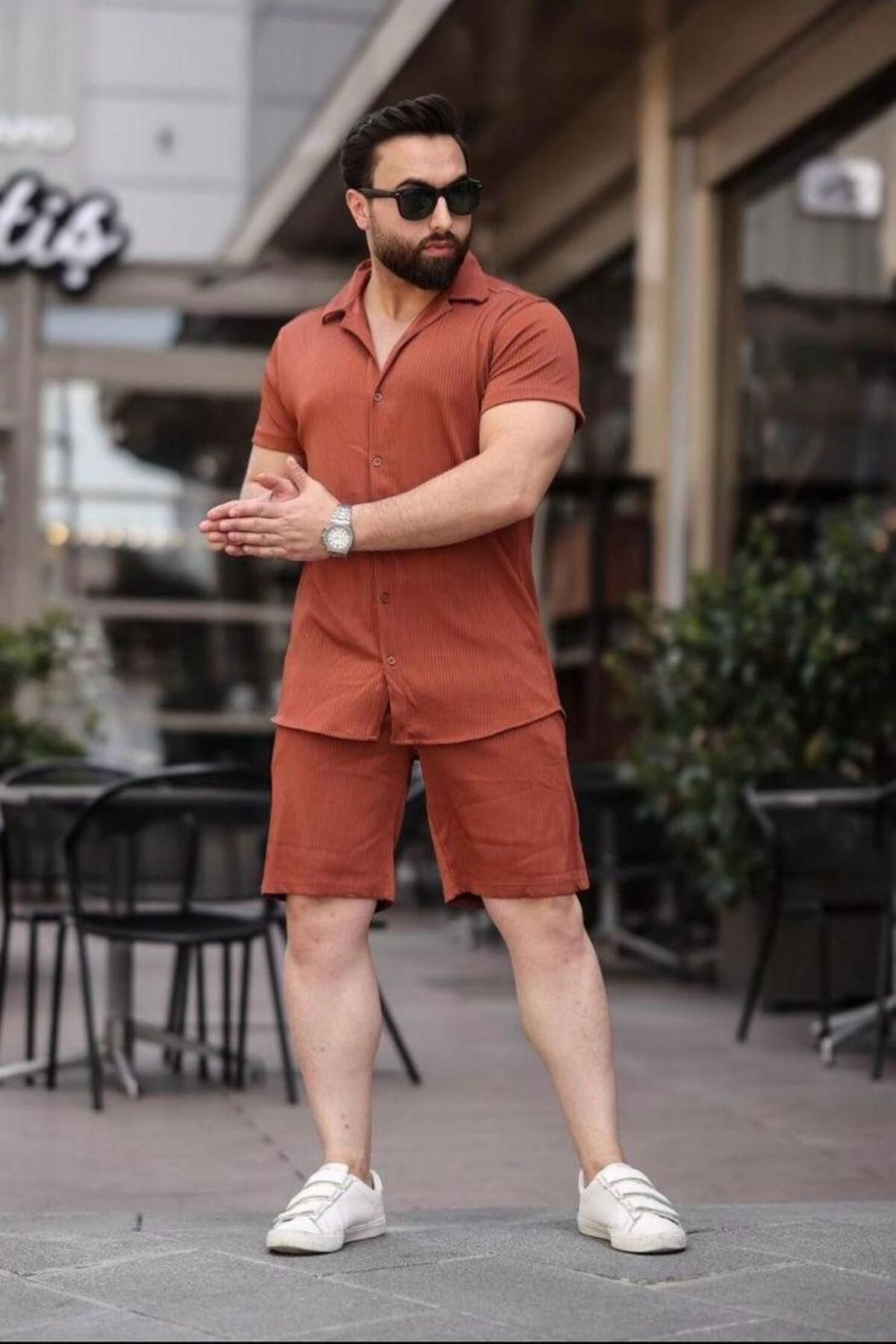 MFZ Giyim Slim Fit Ottoman Kumaş Alt-Üst Erkek Takımı