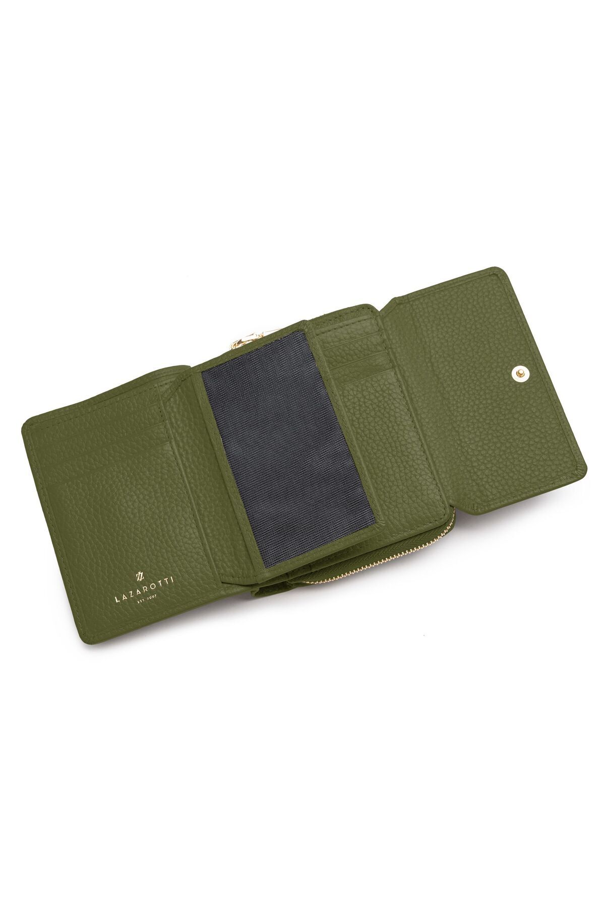 Lazarotti-Bologna Leather Wallet Leather 12 cm 5