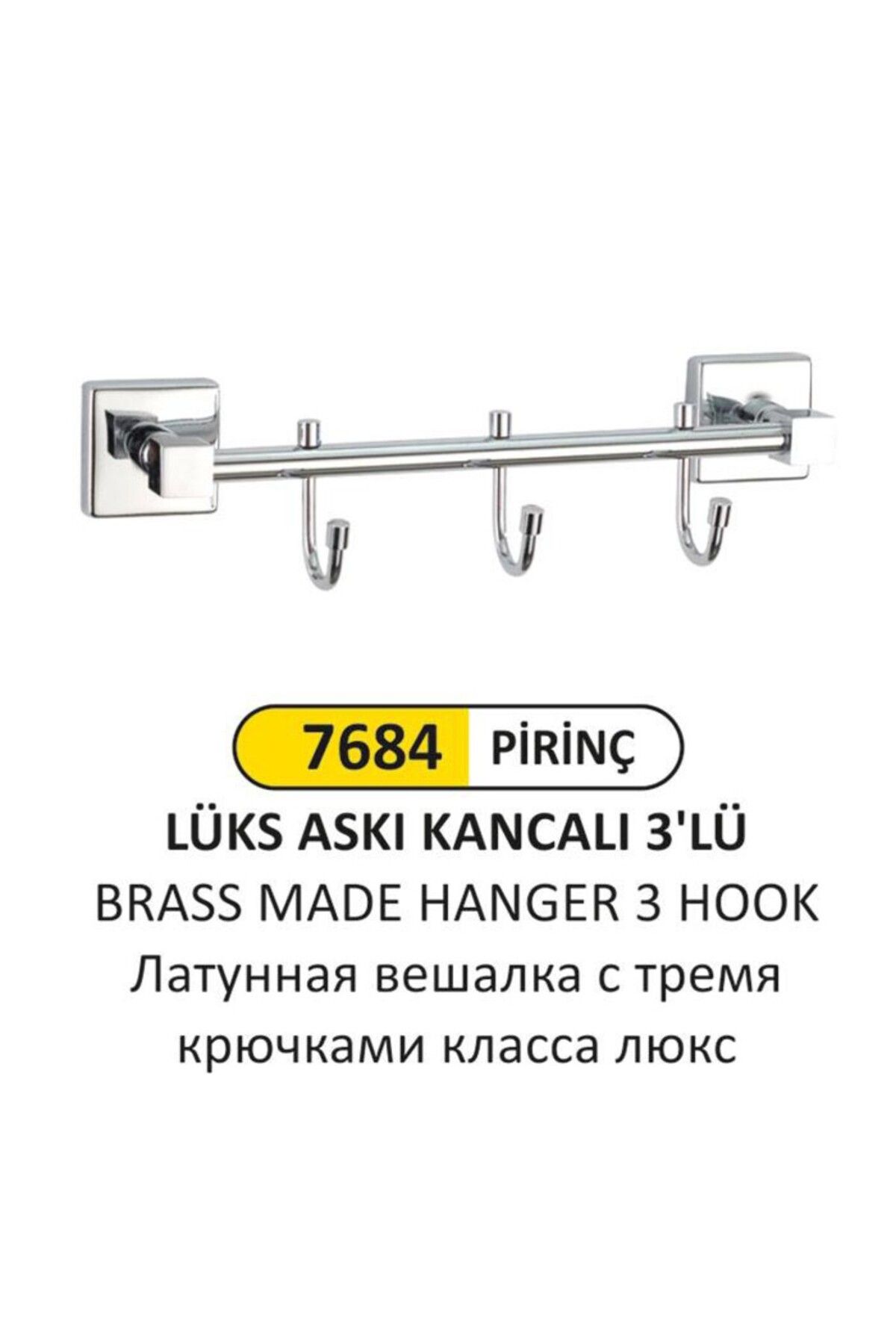 Arı Metal LÜKS ASKI KANCALI 3 LÜ PRİNÇ