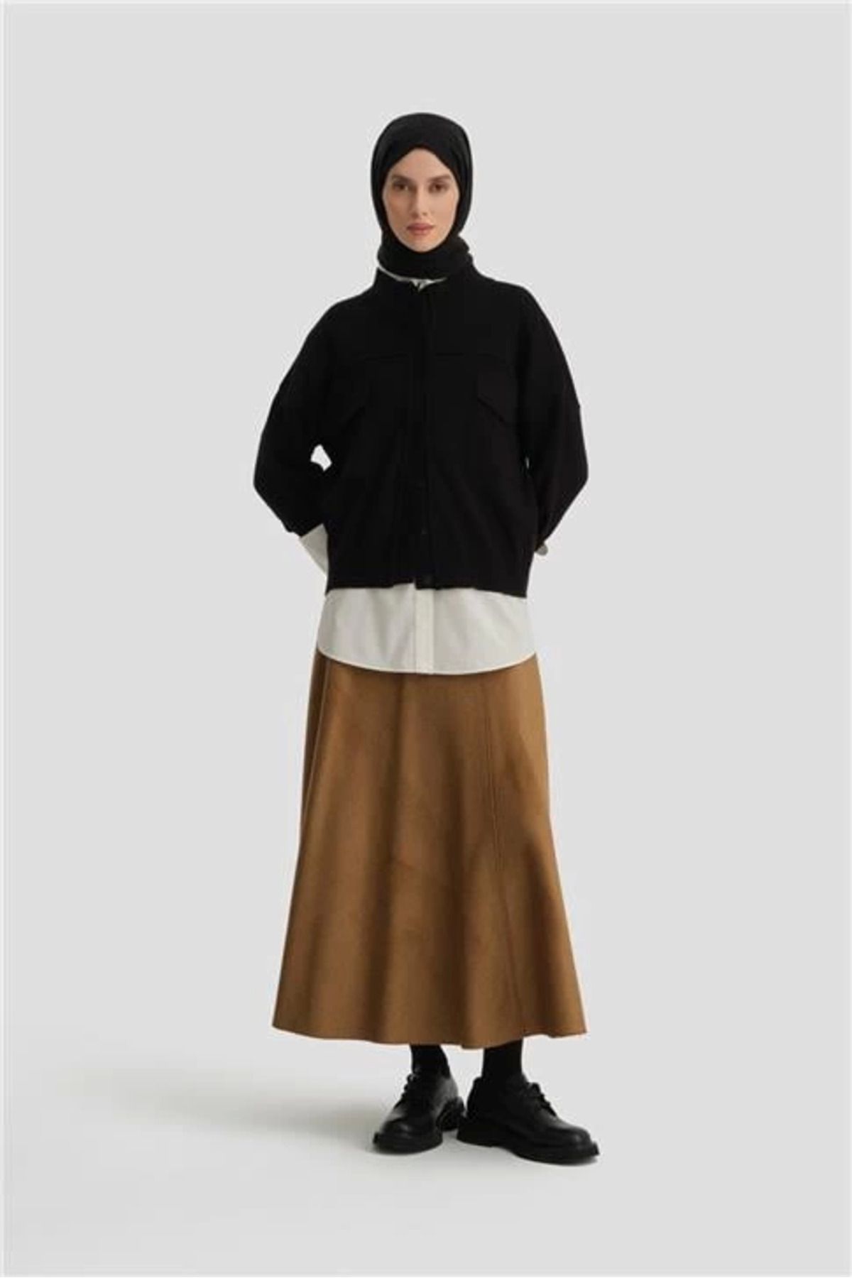 aradimtaradim Armine Hırka 24KD4206 Siyah