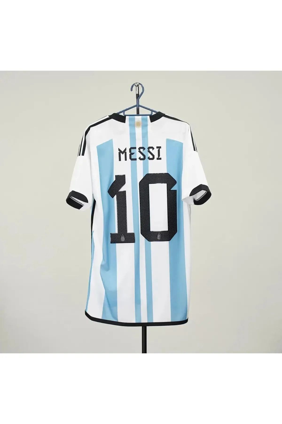 yenteks Arjantin Milli Takım Lionel Messi Mavi 3 Yıldız Yetişkin Forma