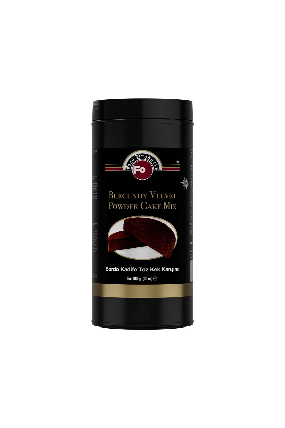 FO Bordo Kadife Pandispanya Toz Kek Karışımı 1 Kg
